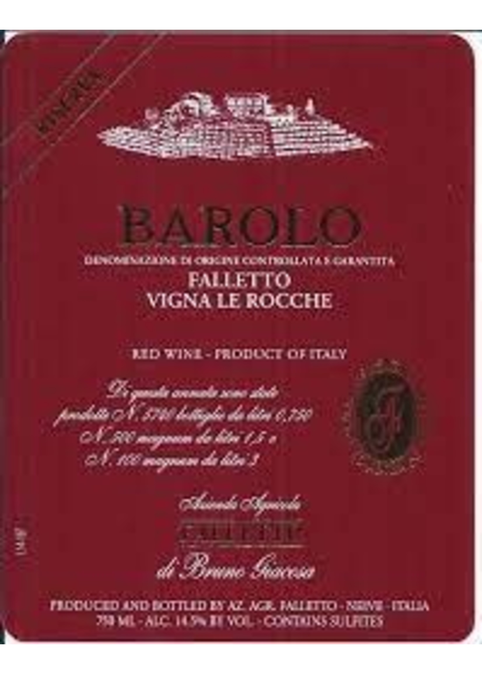 B. Giacosa 2016 Barolo (Red Label) La Rocche Riserva 750ml