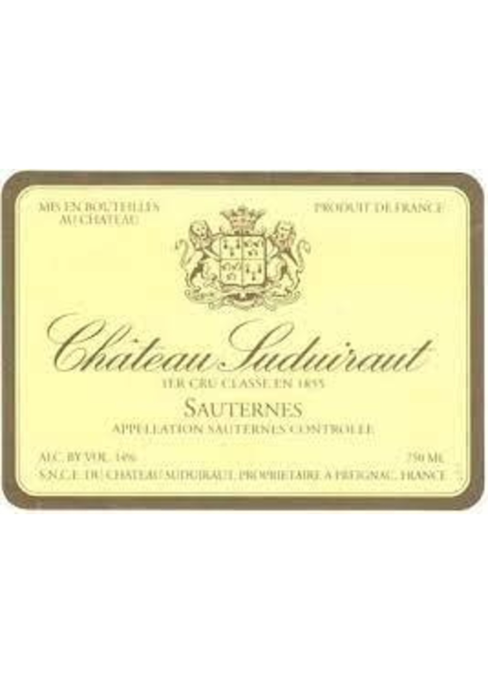 Chateau Suduiraut 2016 Sauternes 375ml