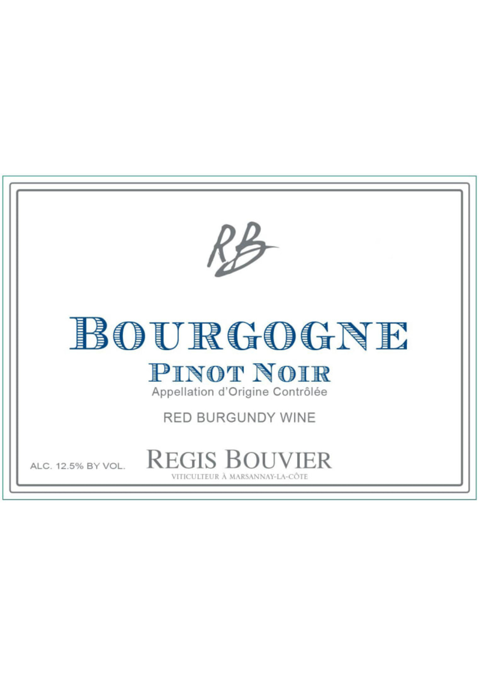 Regis Bouvier 2021 Bourgogne Pinot Noir 750ml
