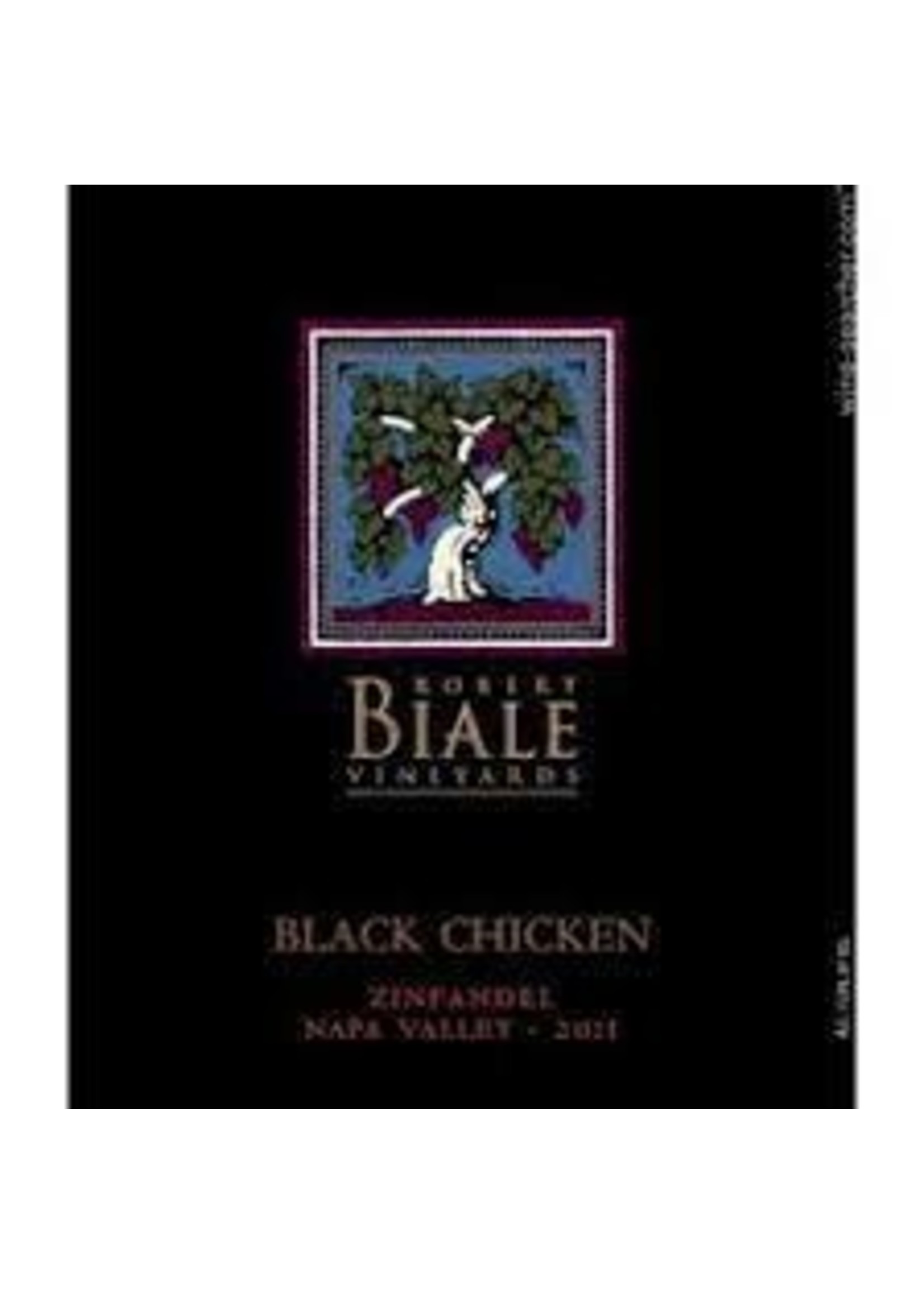 Robert Biale 2021 Zinfandel Black Chicken 750ml