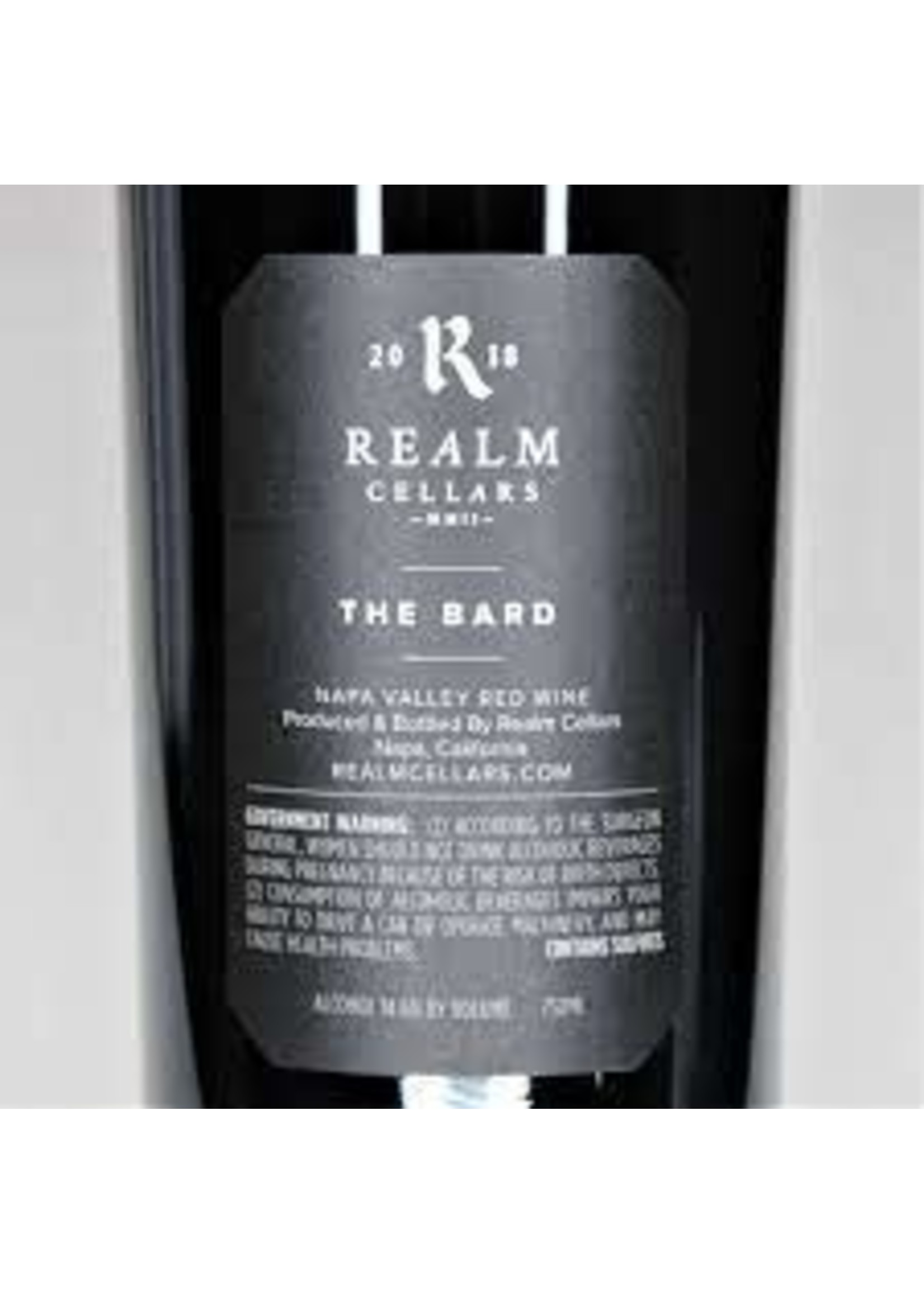 Realm 2018 The Bard Propriertary Red Blend 750ml