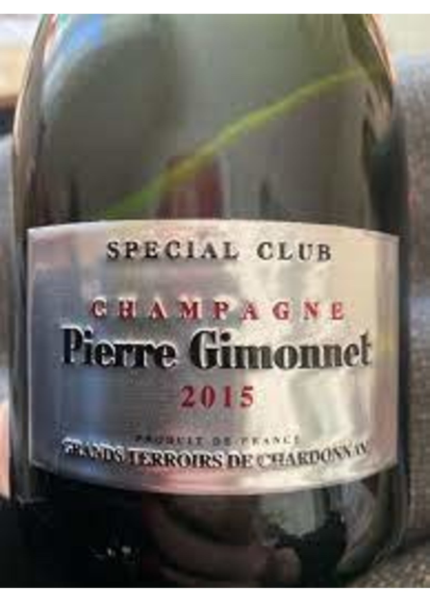 Pierre Gimonnet 2015 Champagne Special Club 'Grands Terroirs de Chardonnay' Extra Brut 750ml