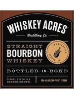 Whiskey Acres Straight Bourbon Bottled in Bond 750ml