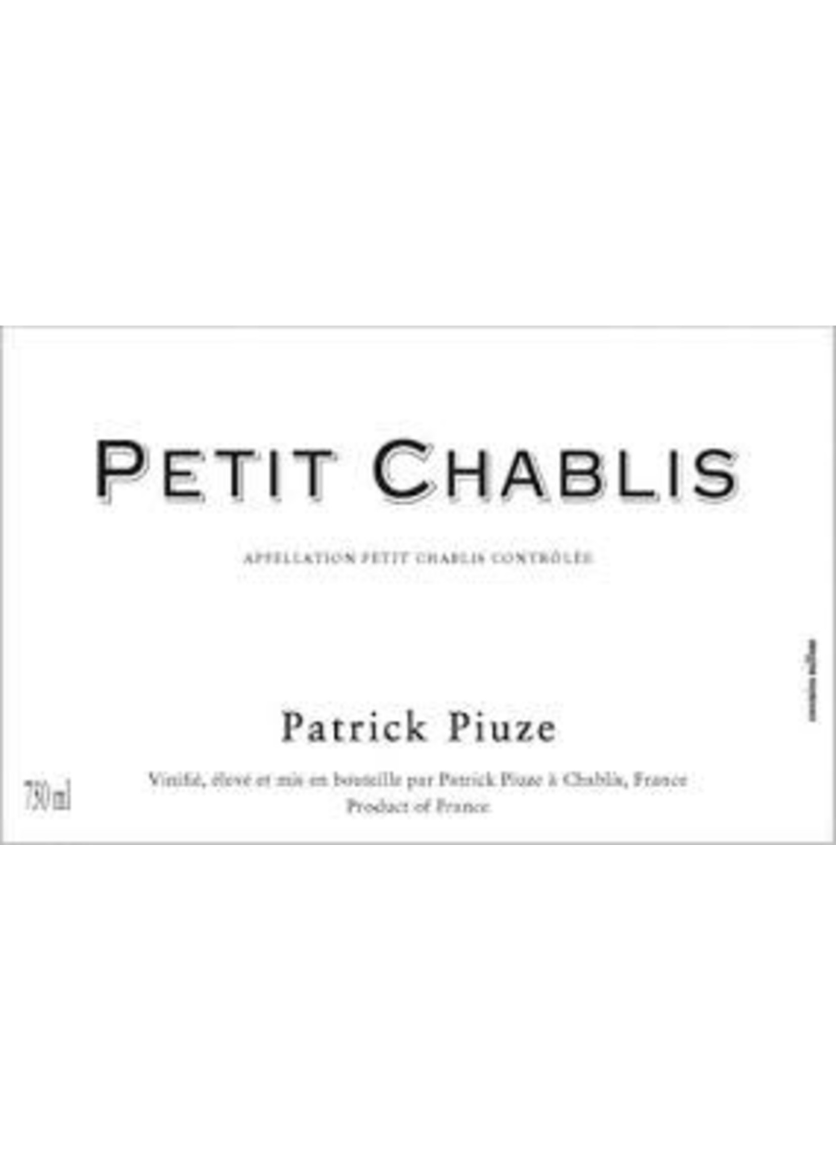 Patrick Piuze 2023 Petit Chablis 750ml