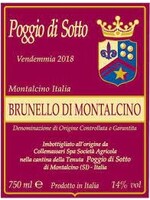 Poggio di Sotto 2019 Brunello di Montalcino 750ml