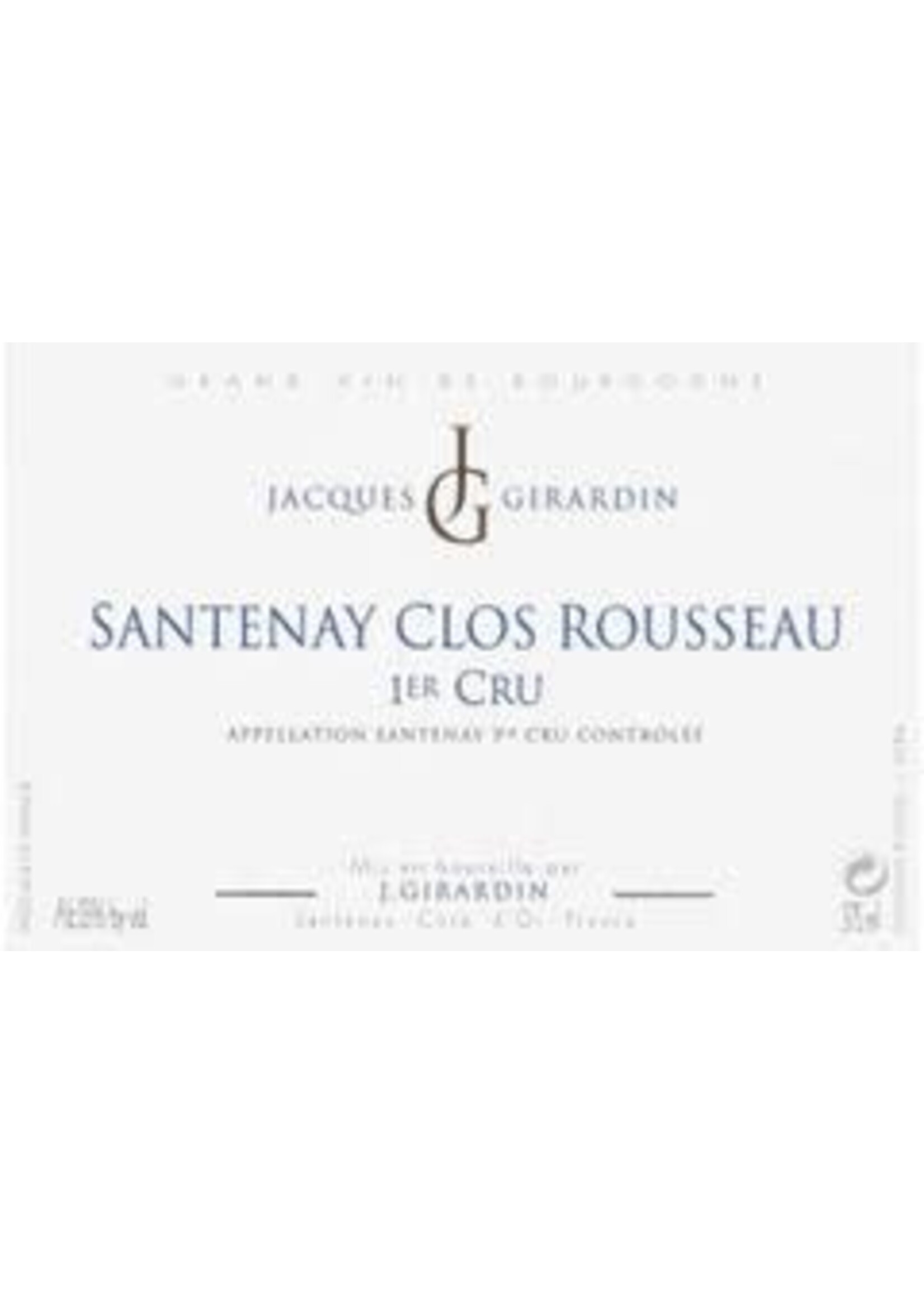 Jacques Girardin 2022 Santenay 1er Cru Clos Rousseau 750ml