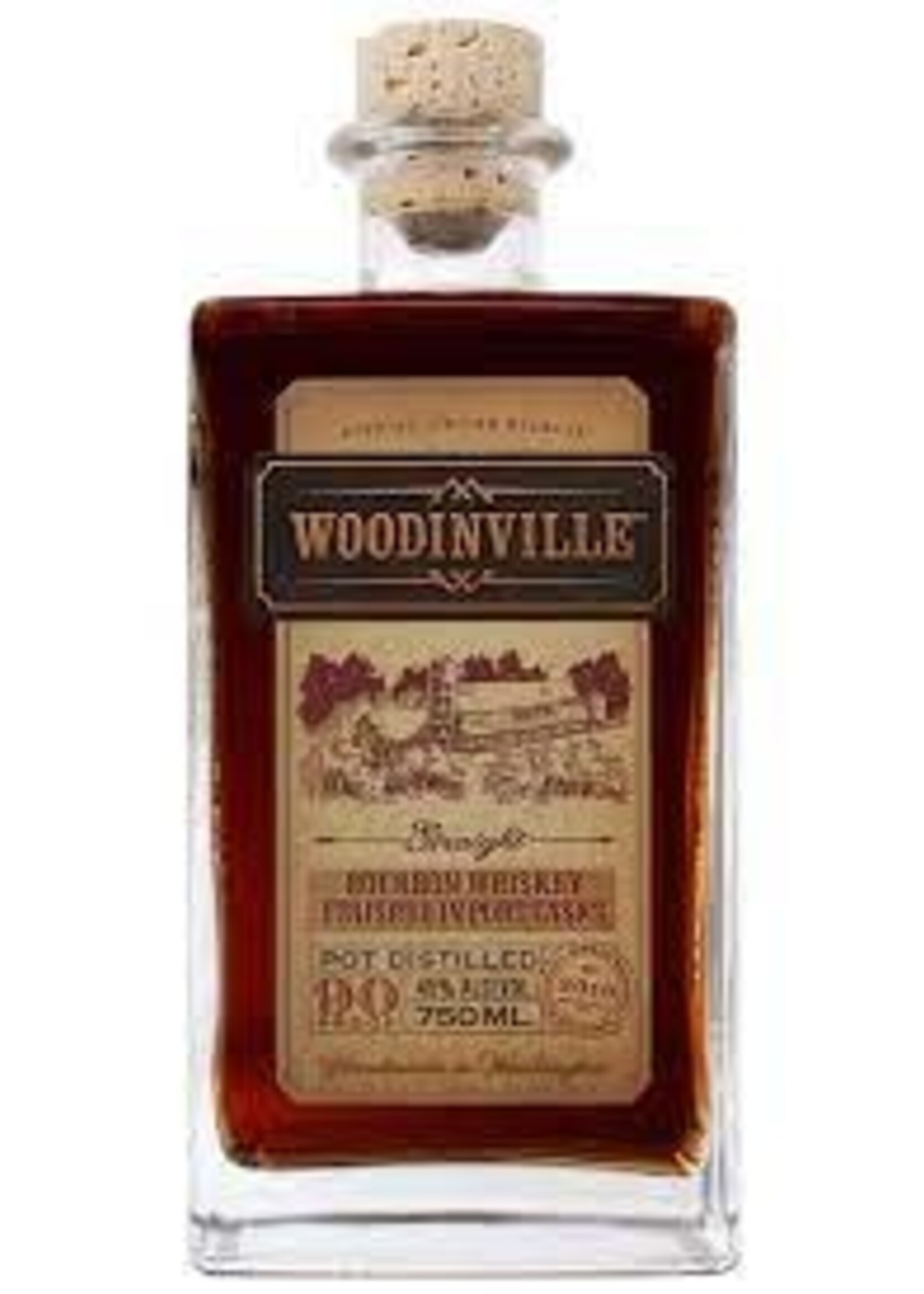 Woodinville Whiskey Co. Port Cask Finish Straight Bourbon Whiskey 750ml