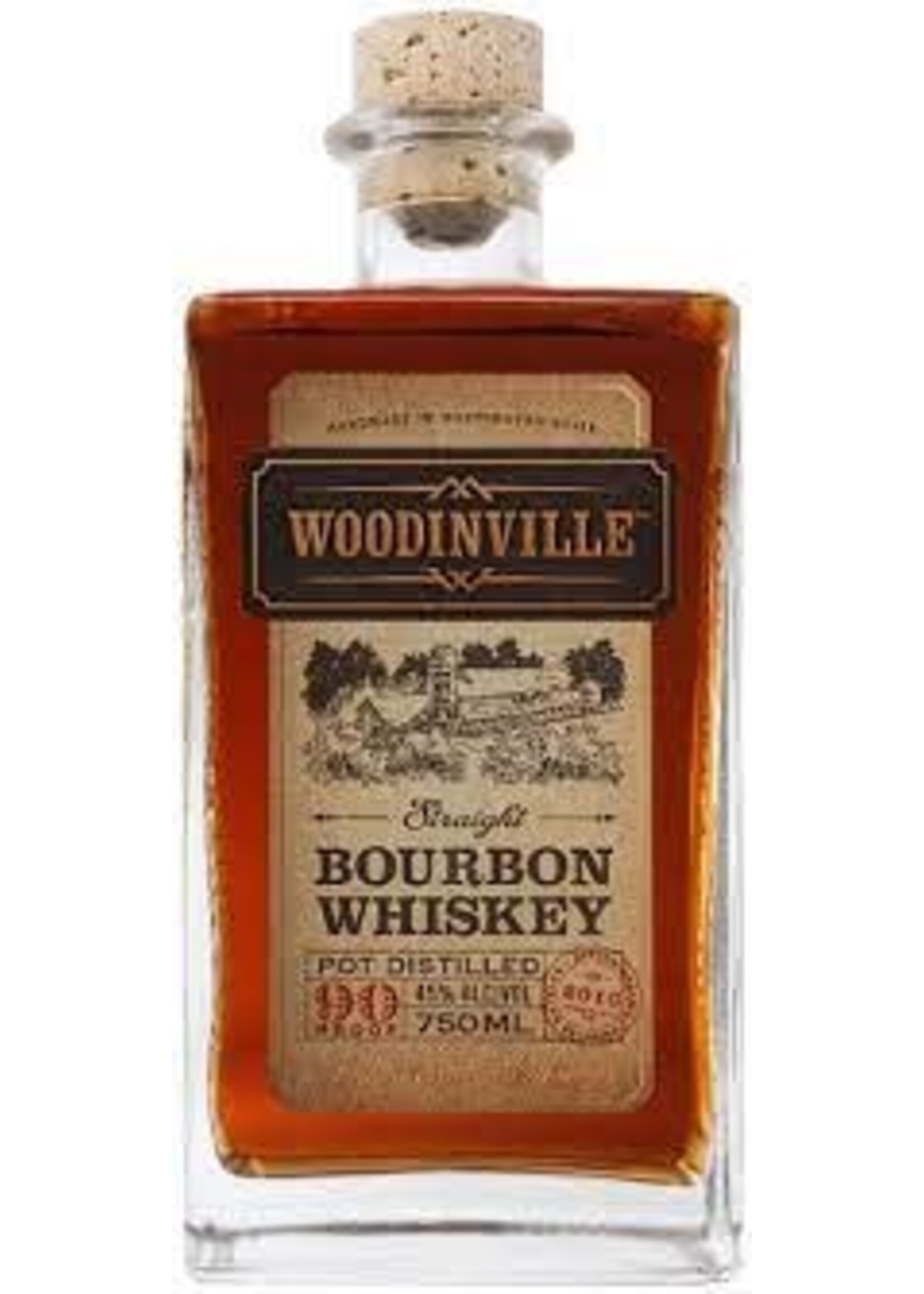 Woodinville Whiskey Co. Straight Bourbon Whiskey 750ml