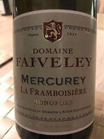 Joseph Faiveley 2021 Mercurey 'La Framboisiere' Monopole 750ml