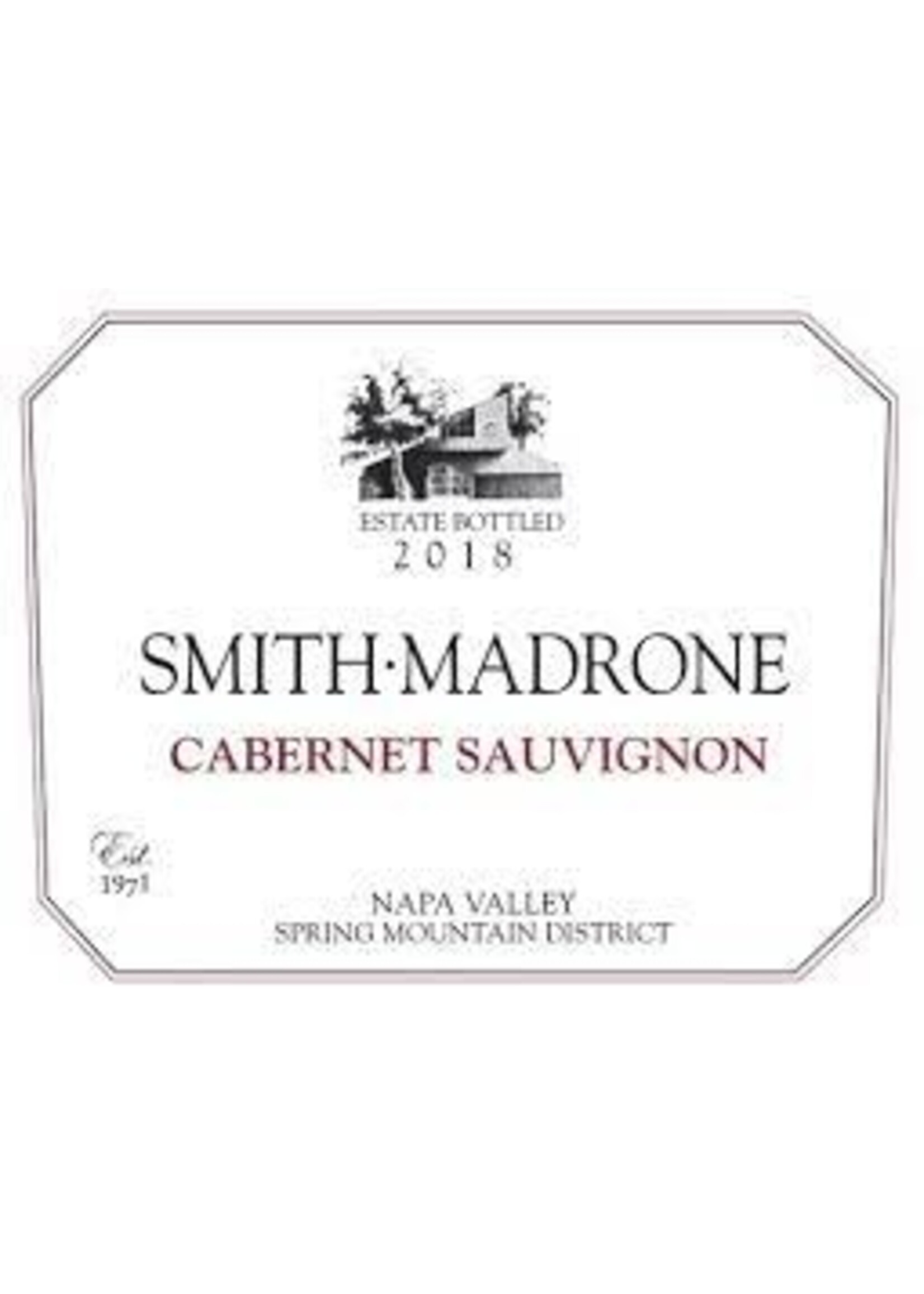 Smith-Madrone 2019 Cabernet Sauvignon Spring Mtn Estate 750ml