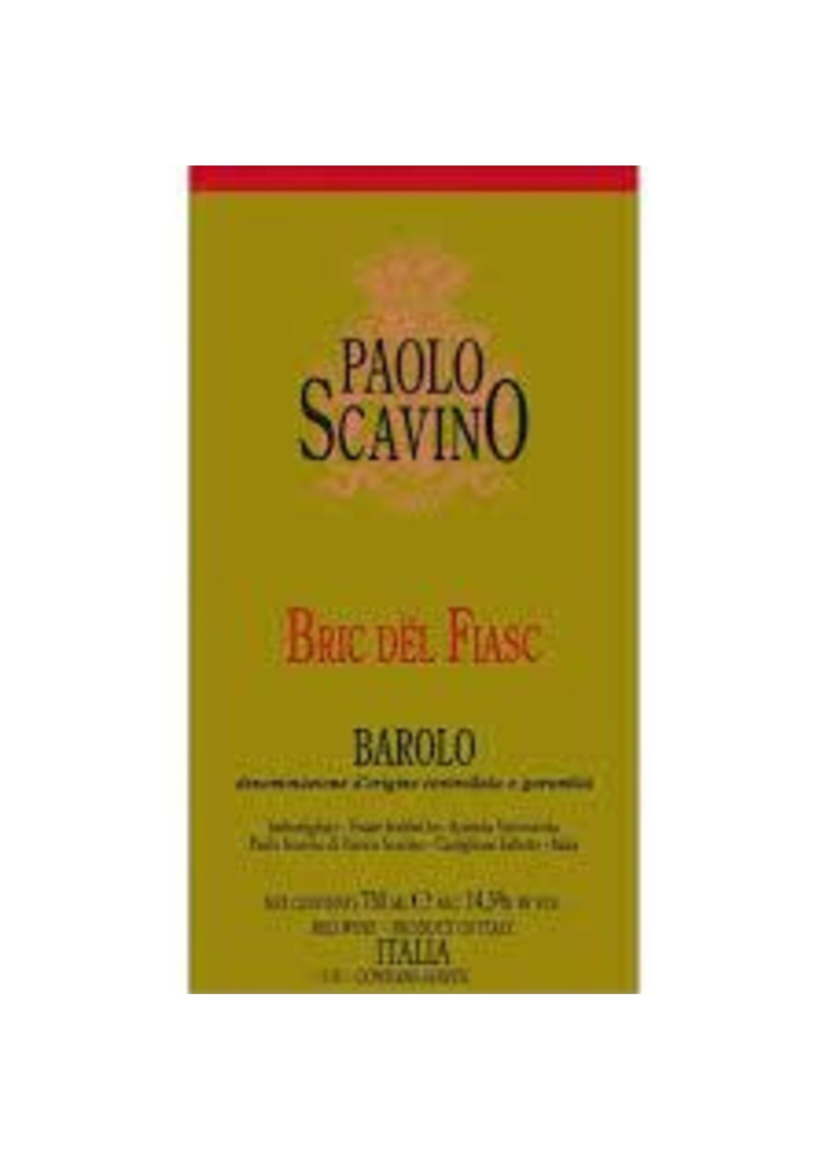 Paola Scavino 2019 Barolo Bric del Fiasc 750ml