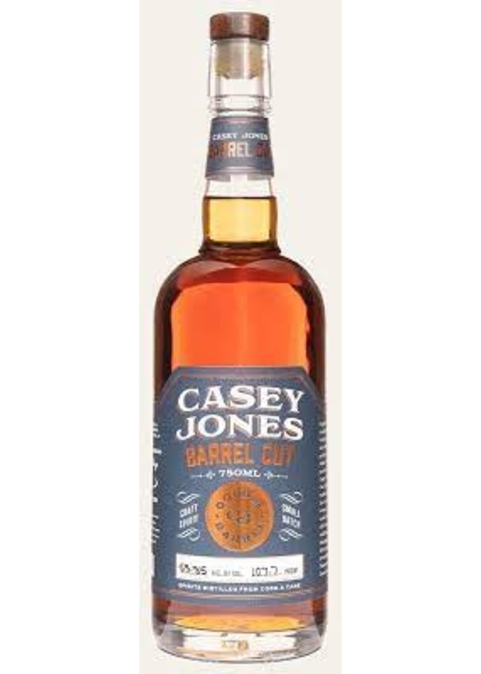 Casey Jones 'Blue Label' Barrel Cut Double Barrel Small Batch 750ml