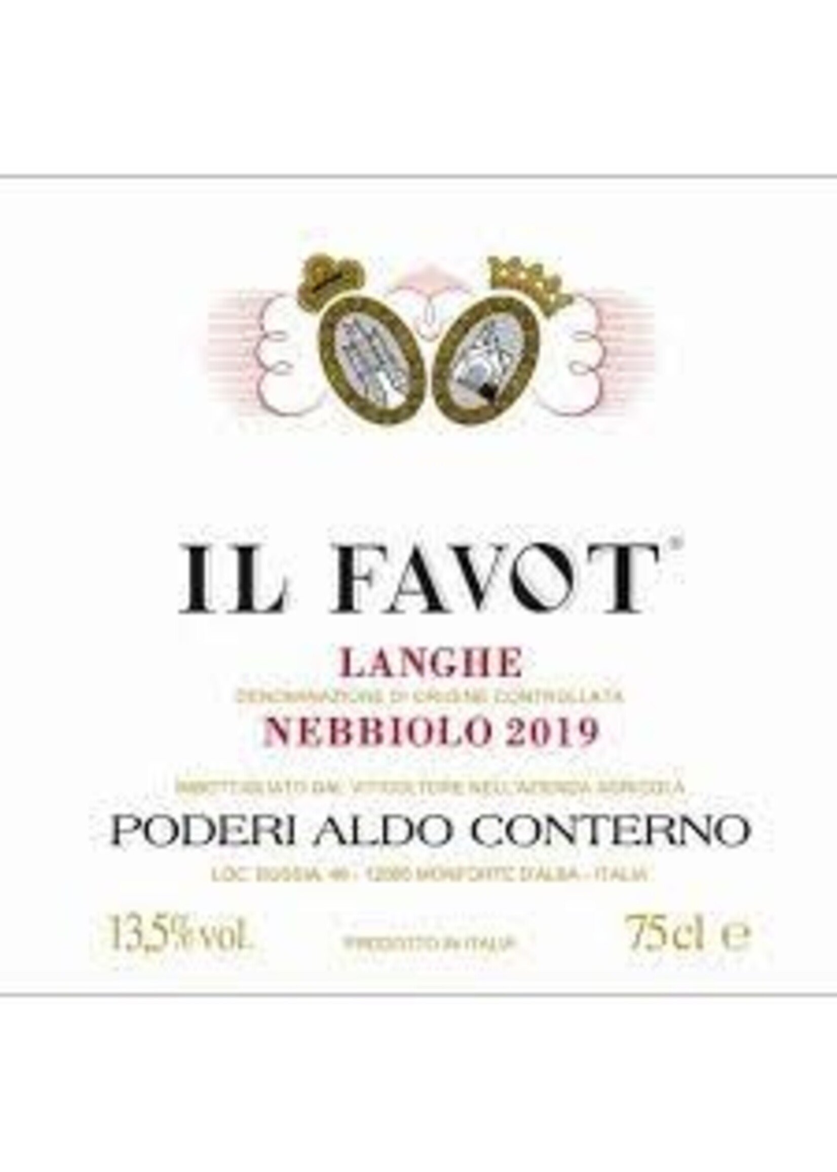 Poderi Aldo Conterno 2019 'Il Favot' Langhe Nebbiolo 750ml