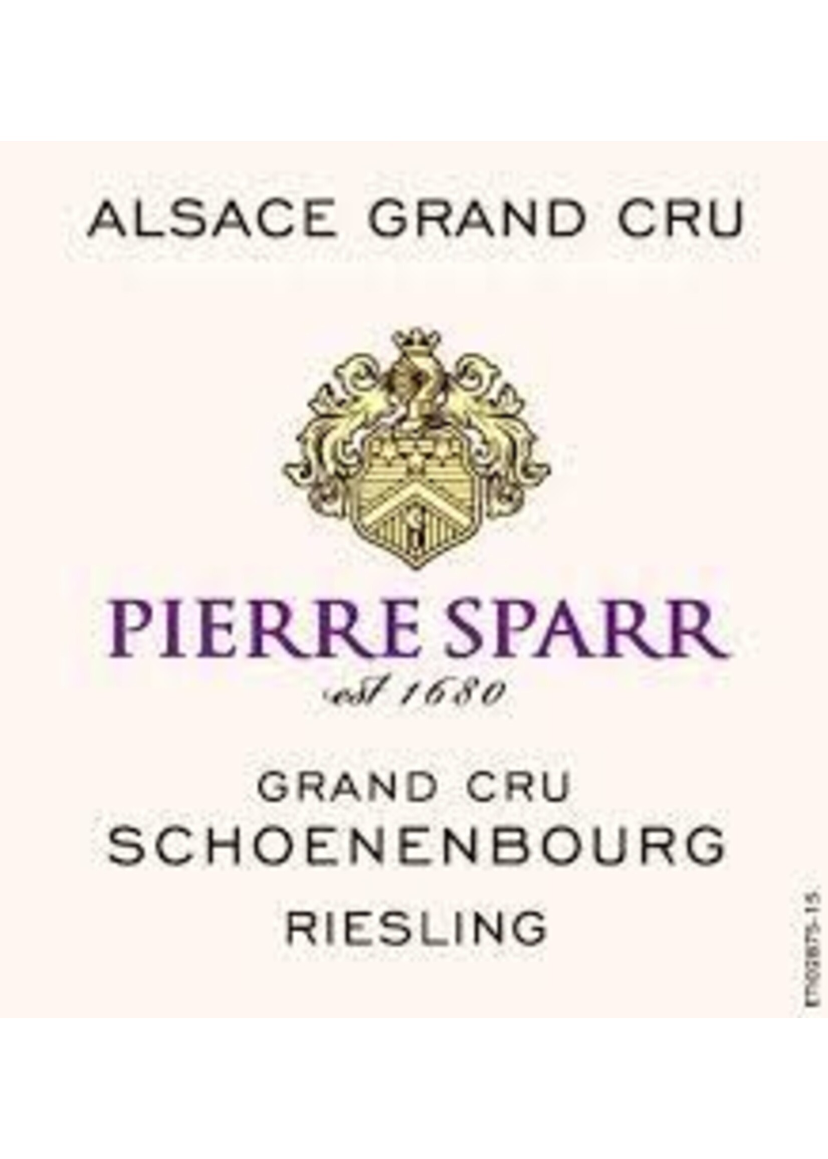 Pierre Sparr 2019 Riesling Schoenenbourg Grand Cru 750ml