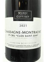 Morey-Coffinet 2021 Chassagne-Montrachet 1er Cru Clos Saint-Jean Rouge 750ml