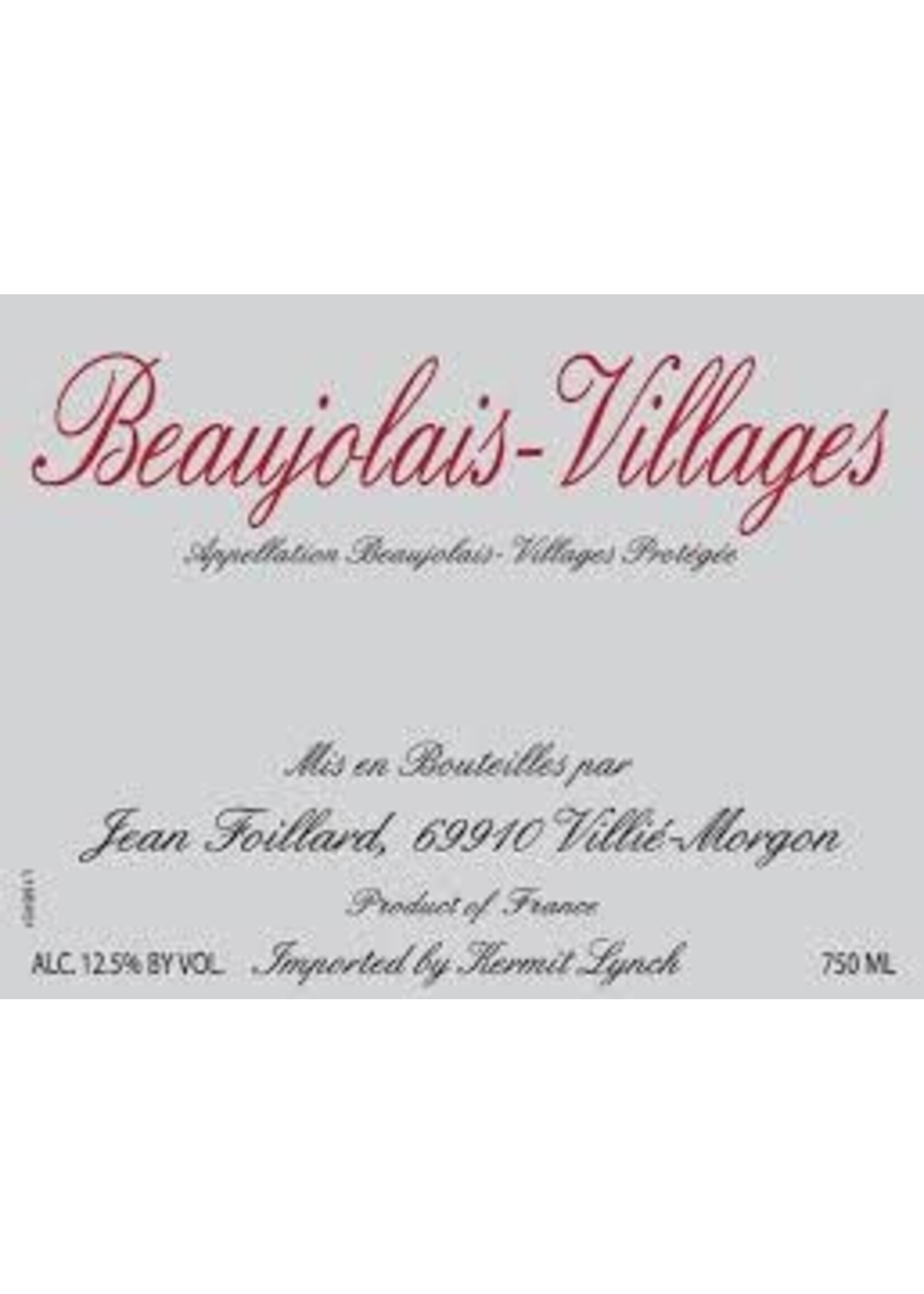 Jean Foillard 2021 Beaujolais-Villages 750ml