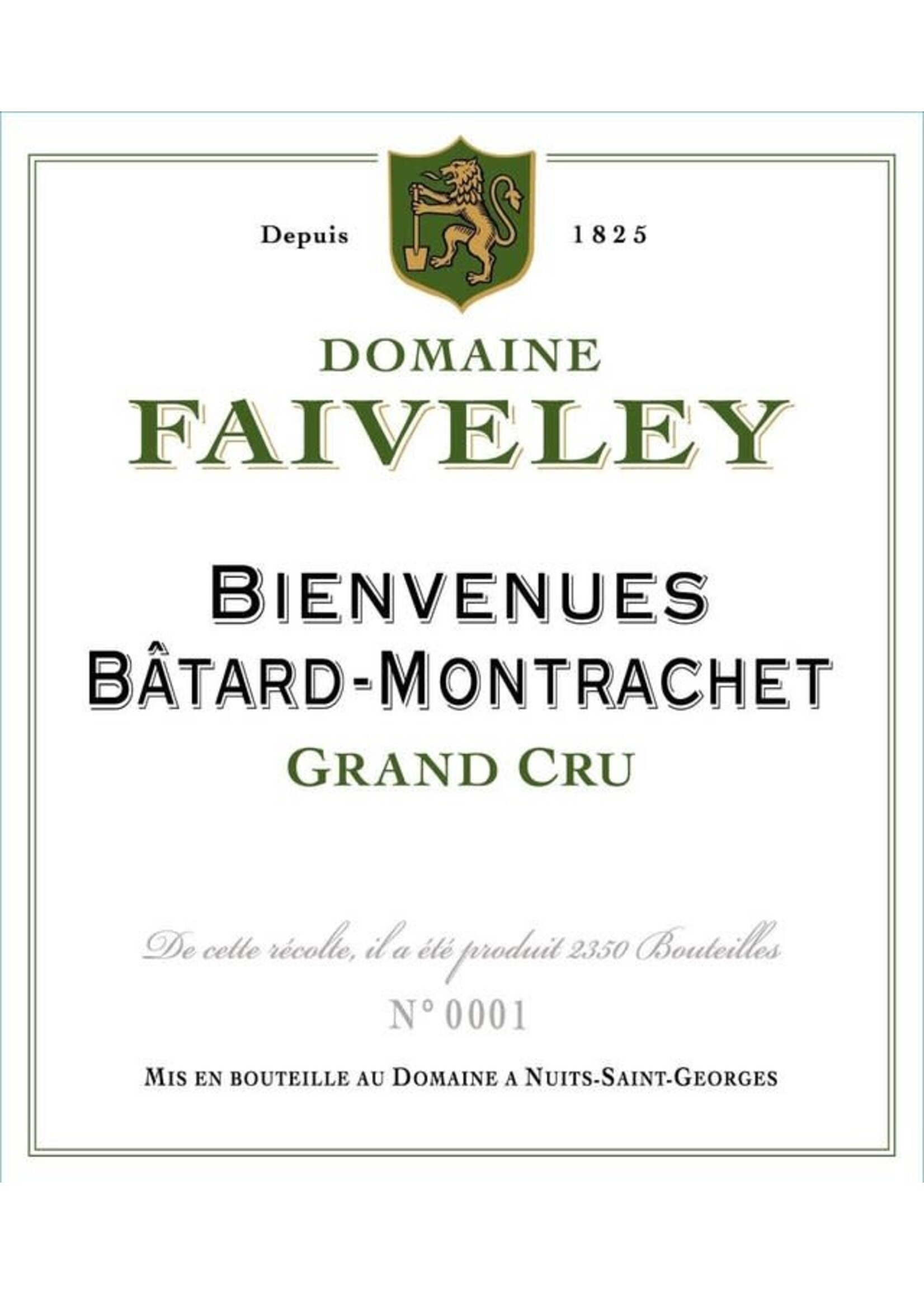 Domaine Faiveley 2021 Bienvenues-Batard-Montrachet Grand Cru 750ml