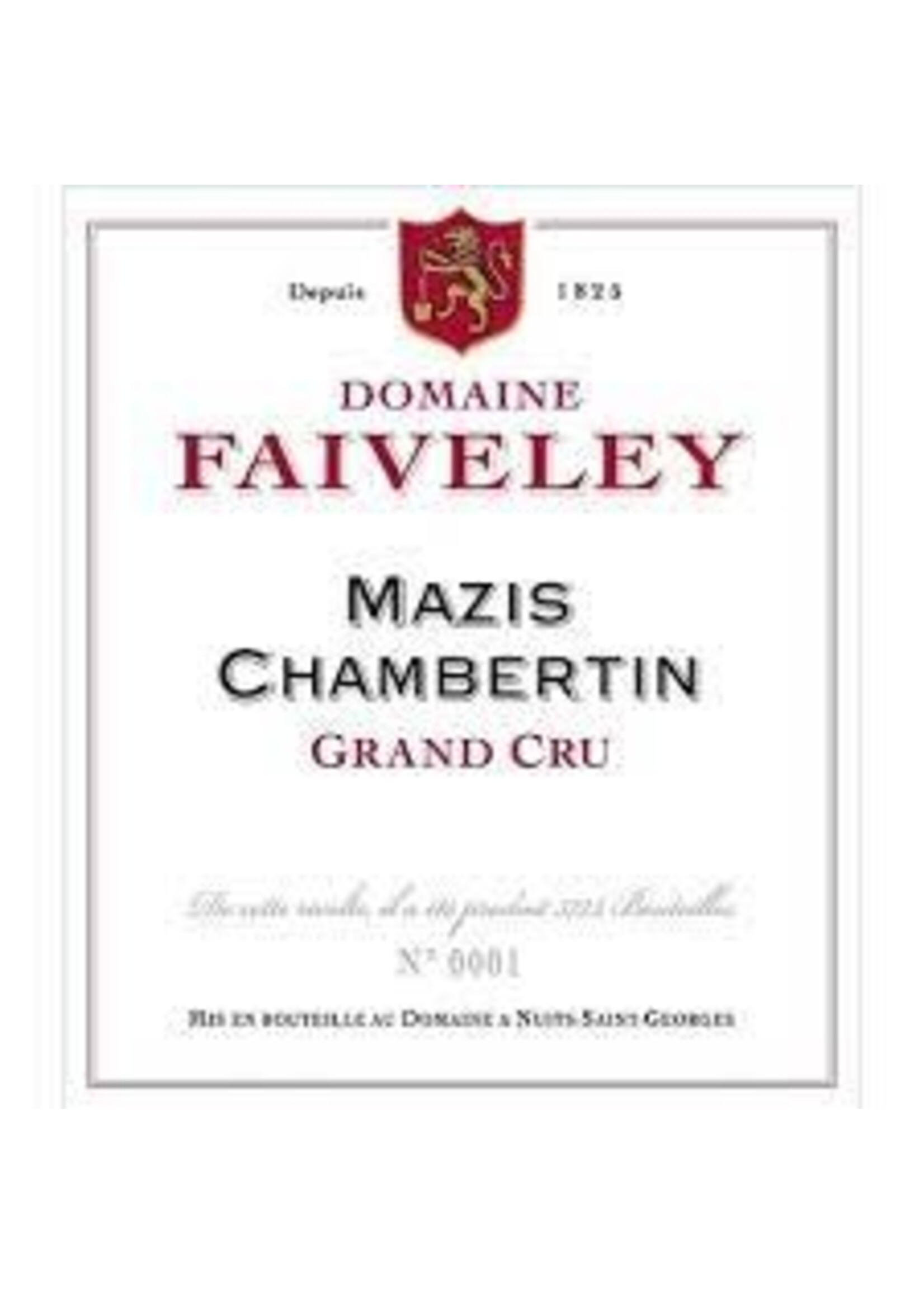 Domaine Faiveley 2021 Mazis-Chambertin Grand Cru 750ml