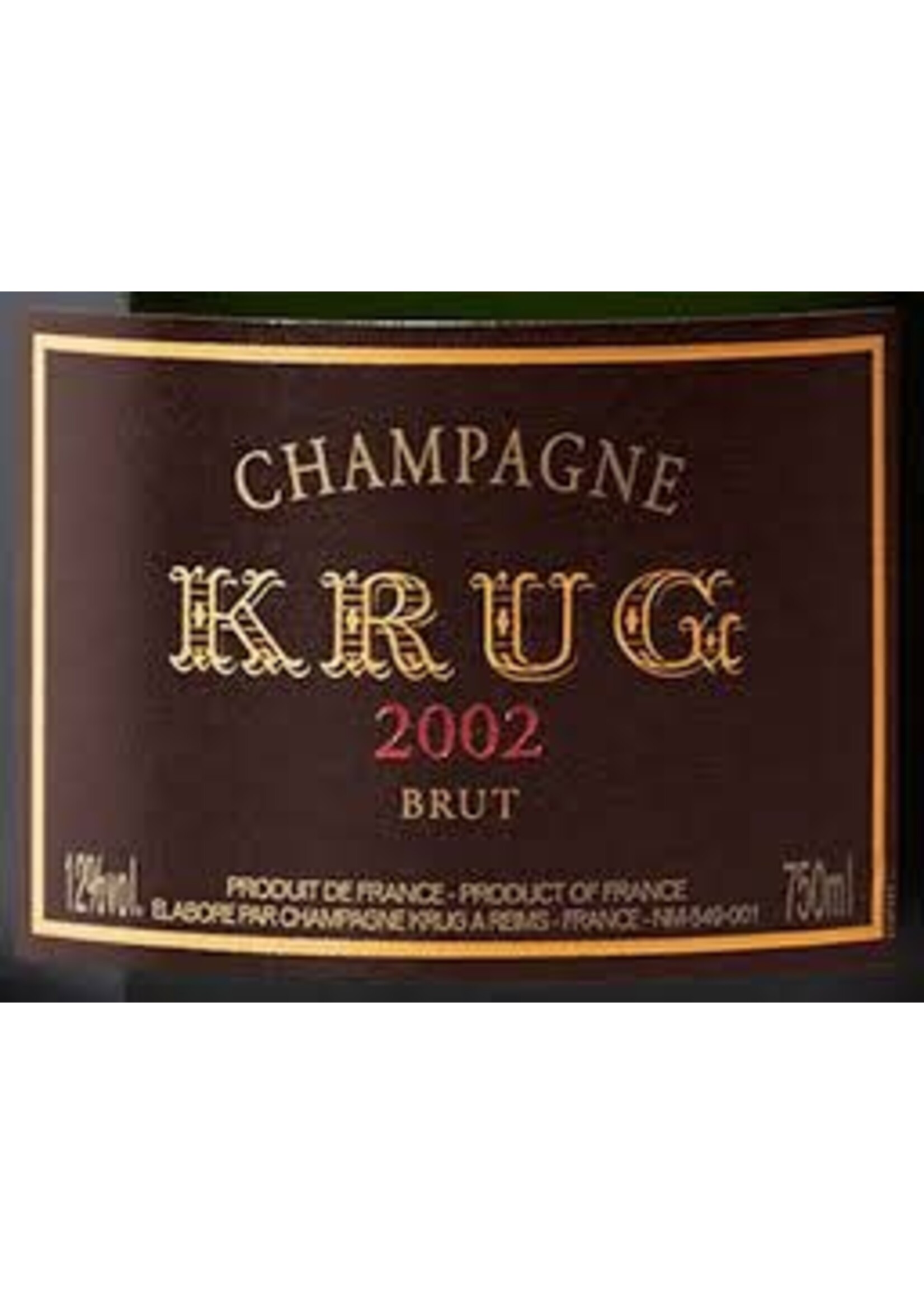 Krug 2002 Vintage Brut 1.5L