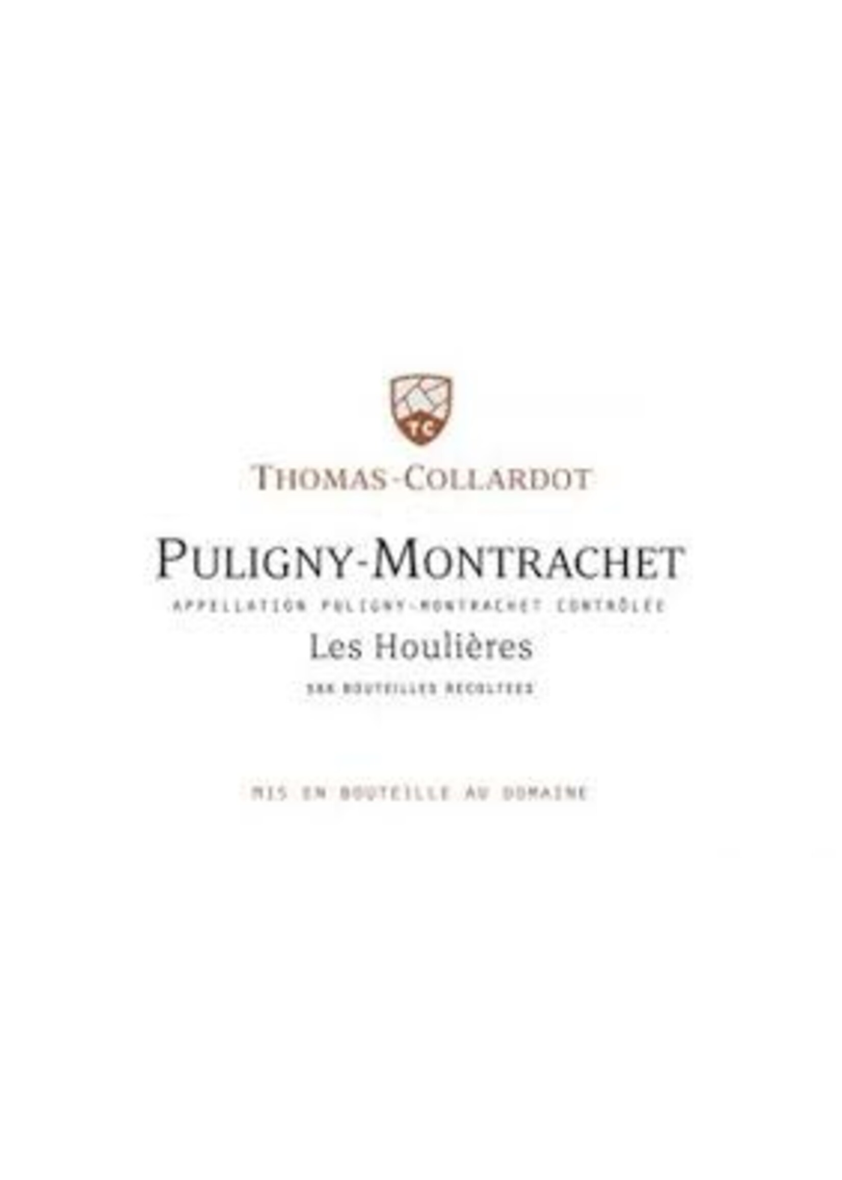 Thomas Collardot 2021 Puligny Montrachet Les Houlieres 750ml