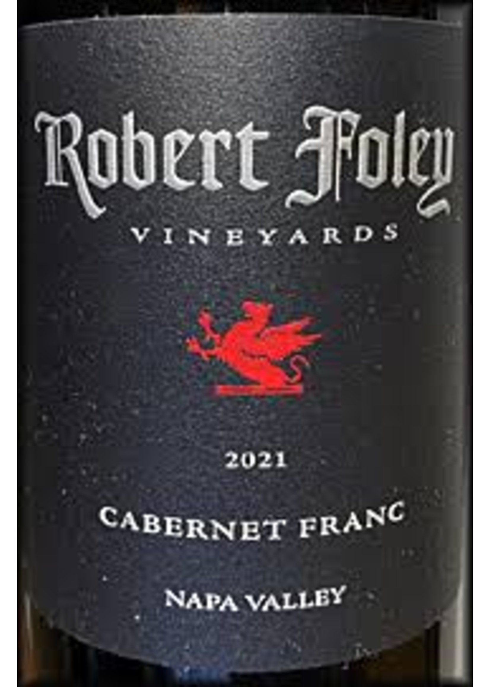 Robert Foley 2021 Cabernet Franc 750ml