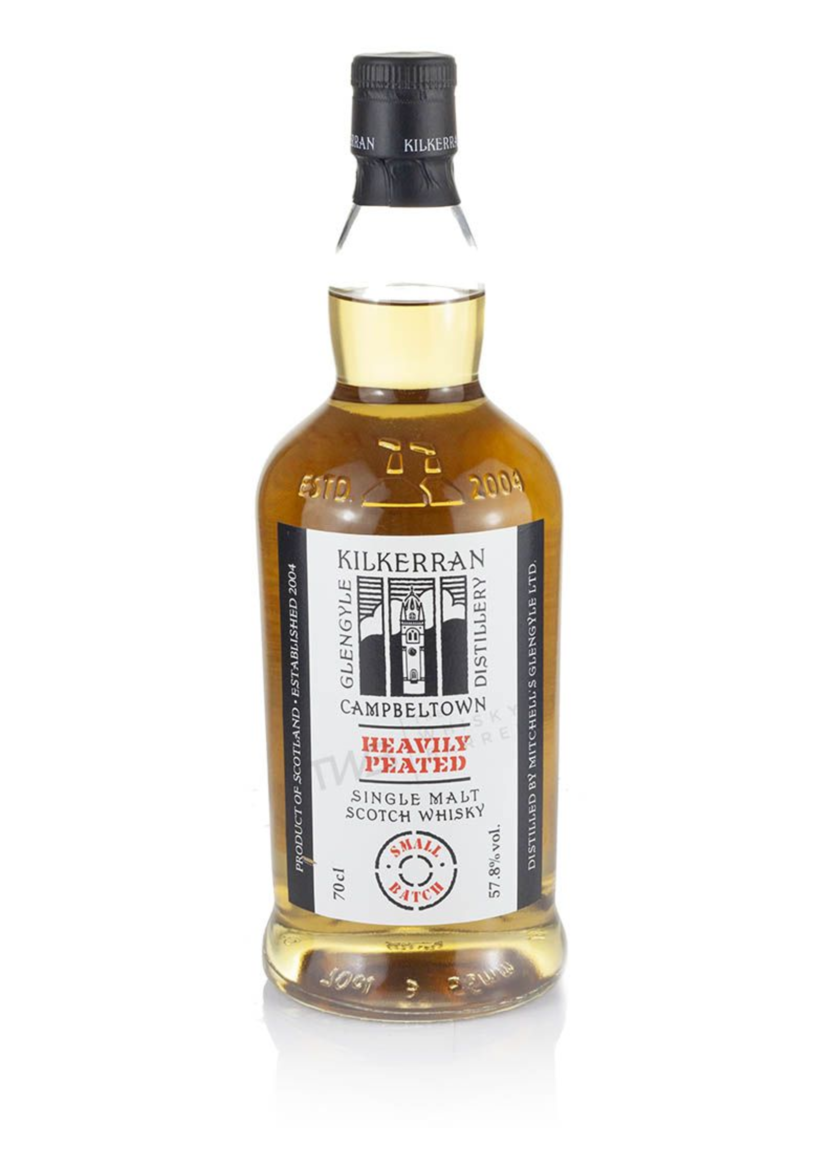 Glengyle Distillery Kilkerran Heavily Peated Batch #10 Single Malt Campbeltown Scotch Whisky 57.8% 700 ml