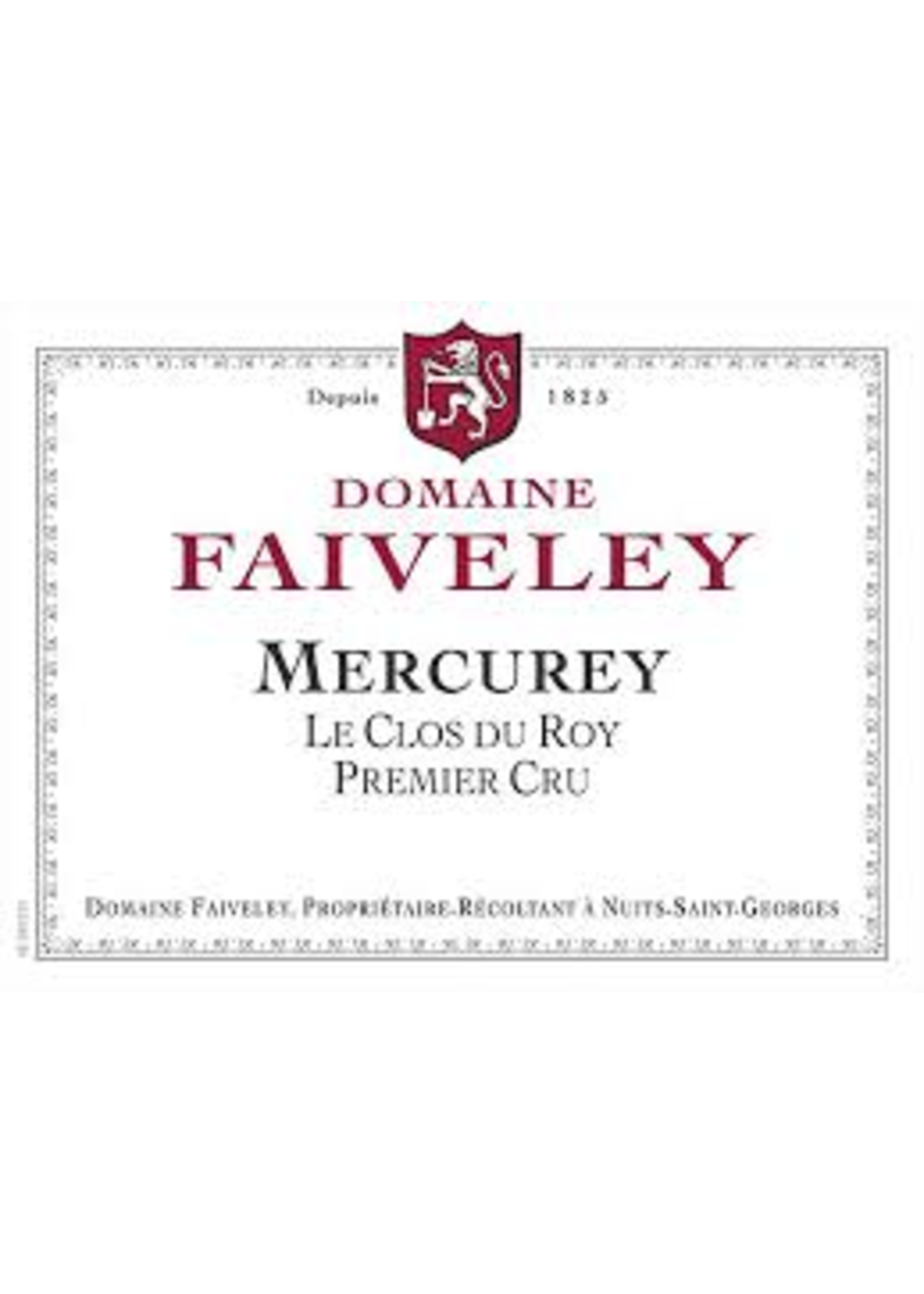 Domaine Faiveley 2022 Mercurey 1er Cru Clos du Roy 750ml