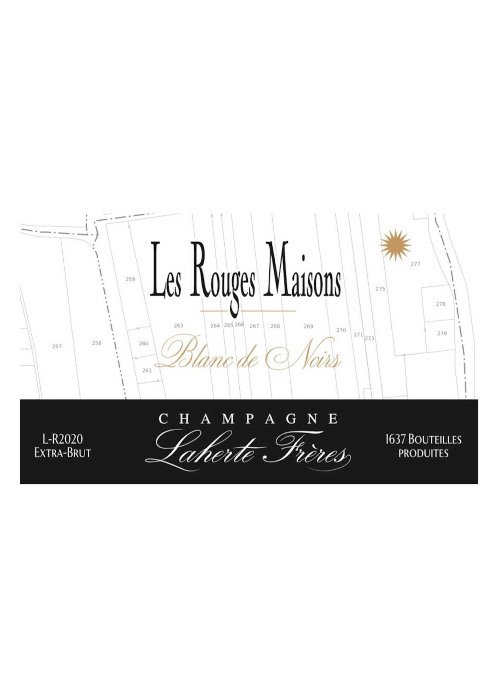 Laherte Freres Champagne 'Les Rouges Maisons' Blanc de Noirs Extra Brut 750ml