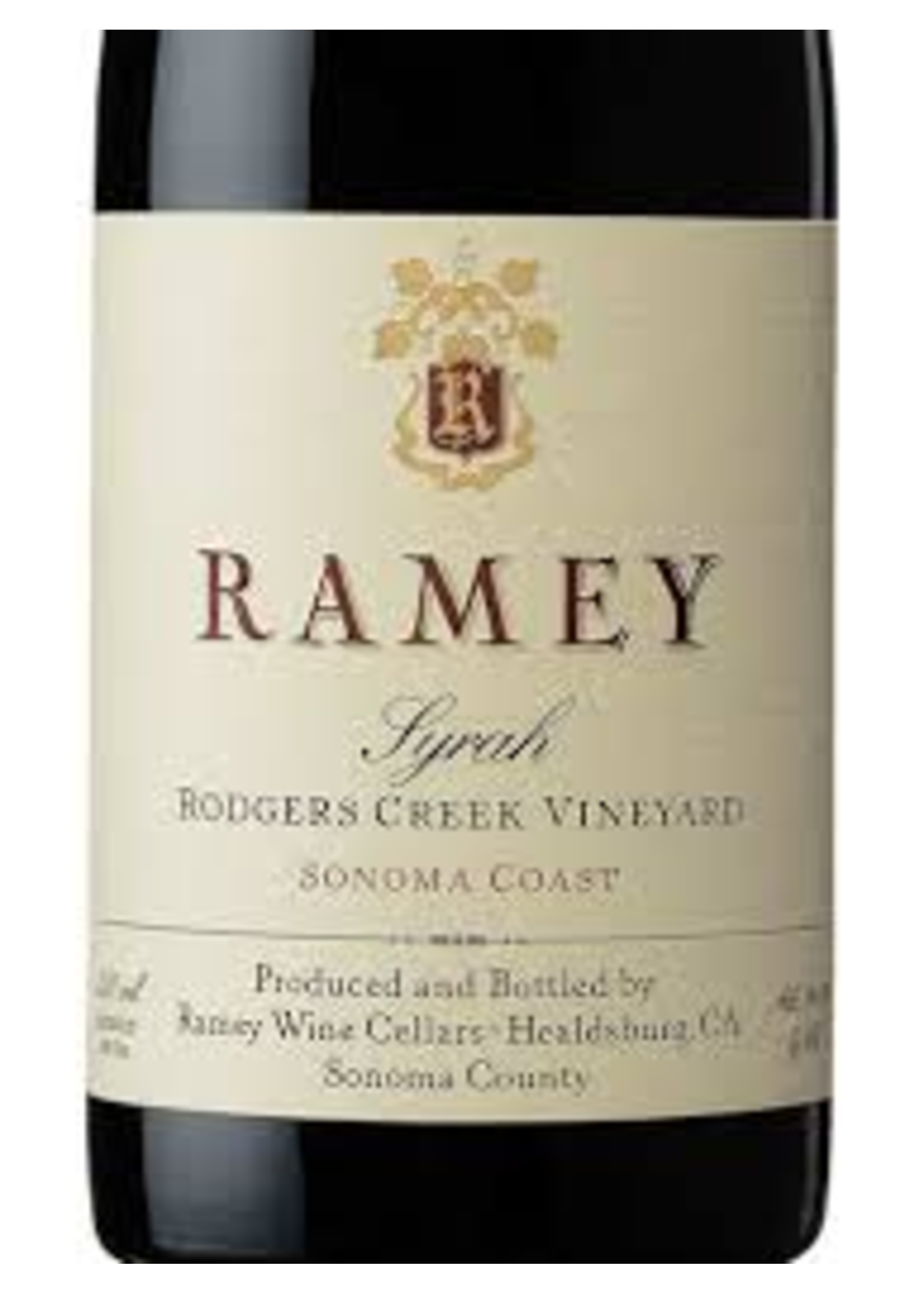 Ramey 2016 Rogers Creek Vineyard Syrah 750ml