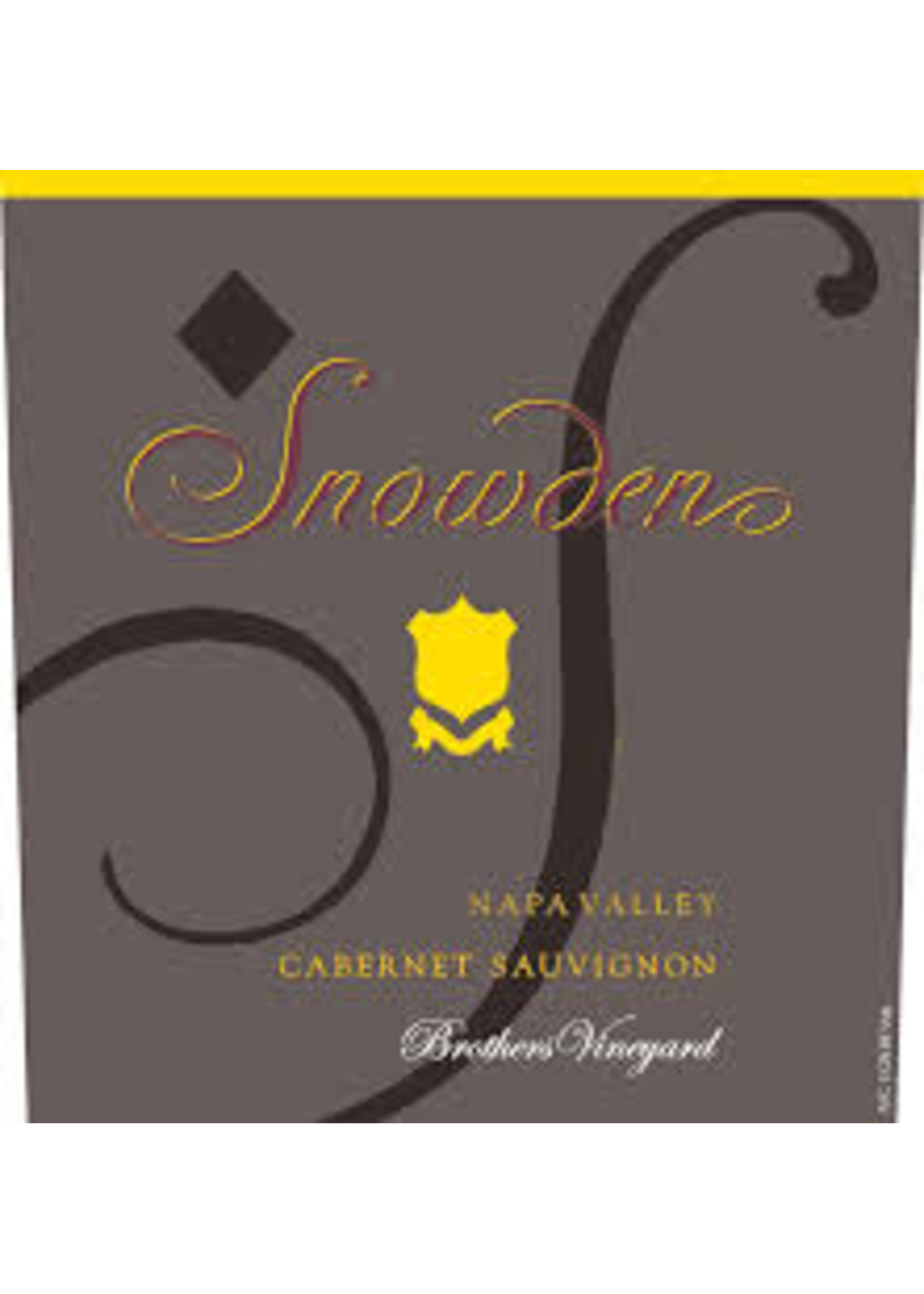 Snowden 2021 Cabernet Sauvignon Brothers Vineyard 750ml