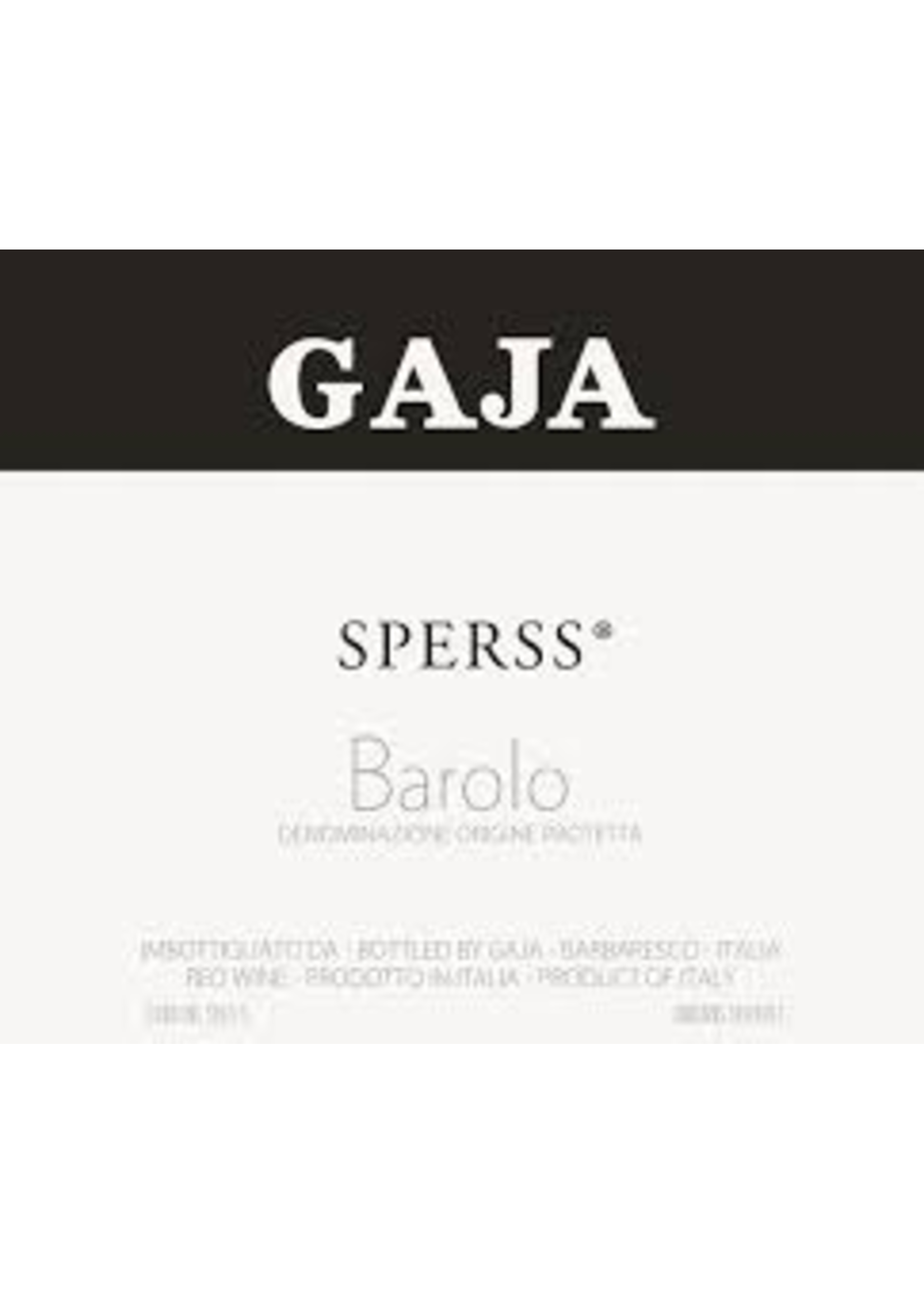Gaja 2018 Barolo Sperss 750ml