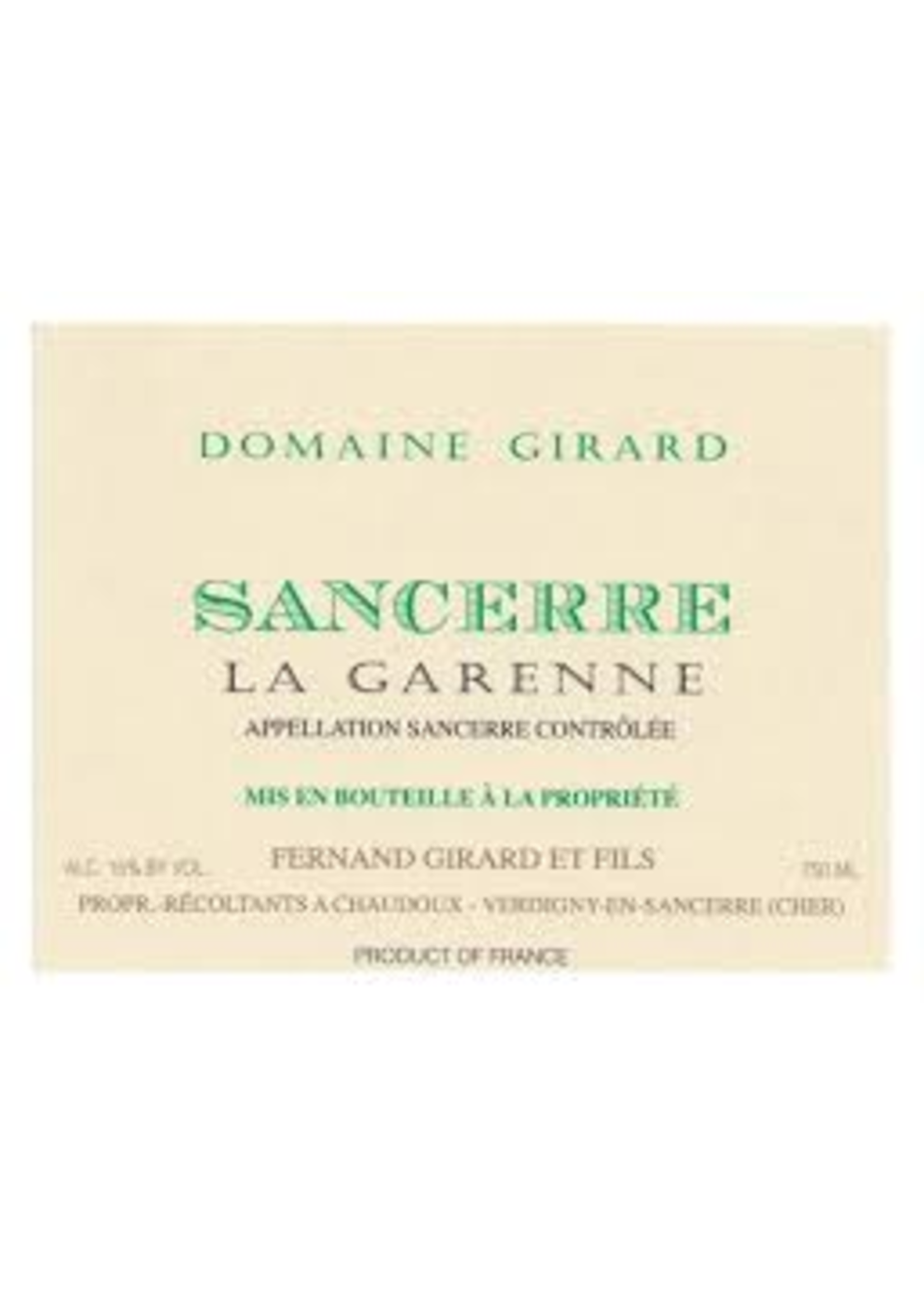 Domaine Girard 2023 Sancerre La Garenne 750ml