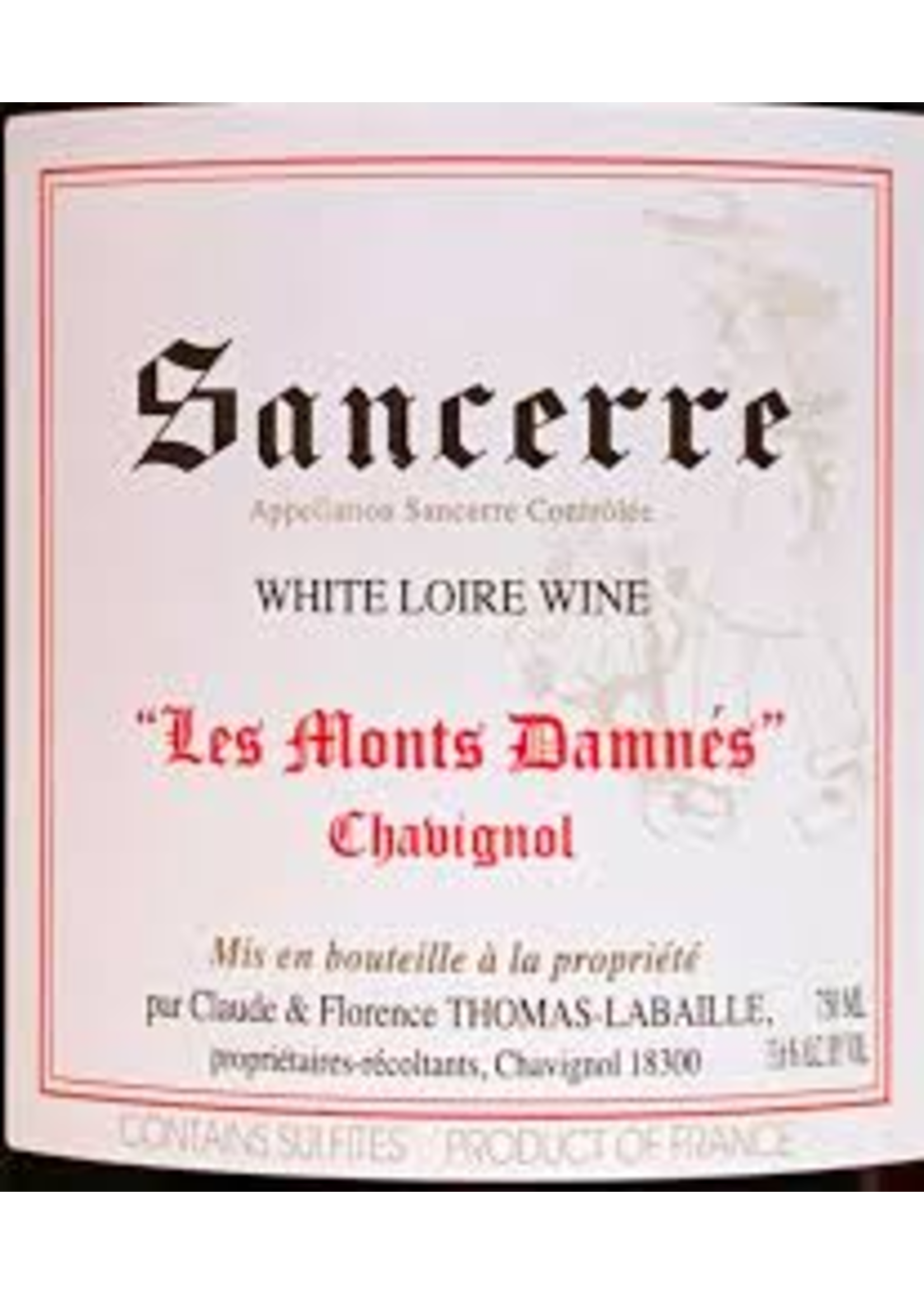 Thomas-Labaille 2024 Sancerre Les Monts Damnes Chavignol 750ml