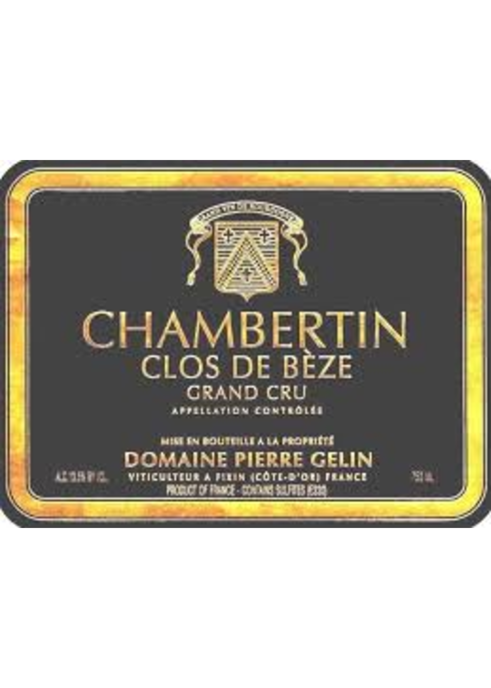 Pierre Gelin 2019 Chambertin Clos de Beze 750ml
