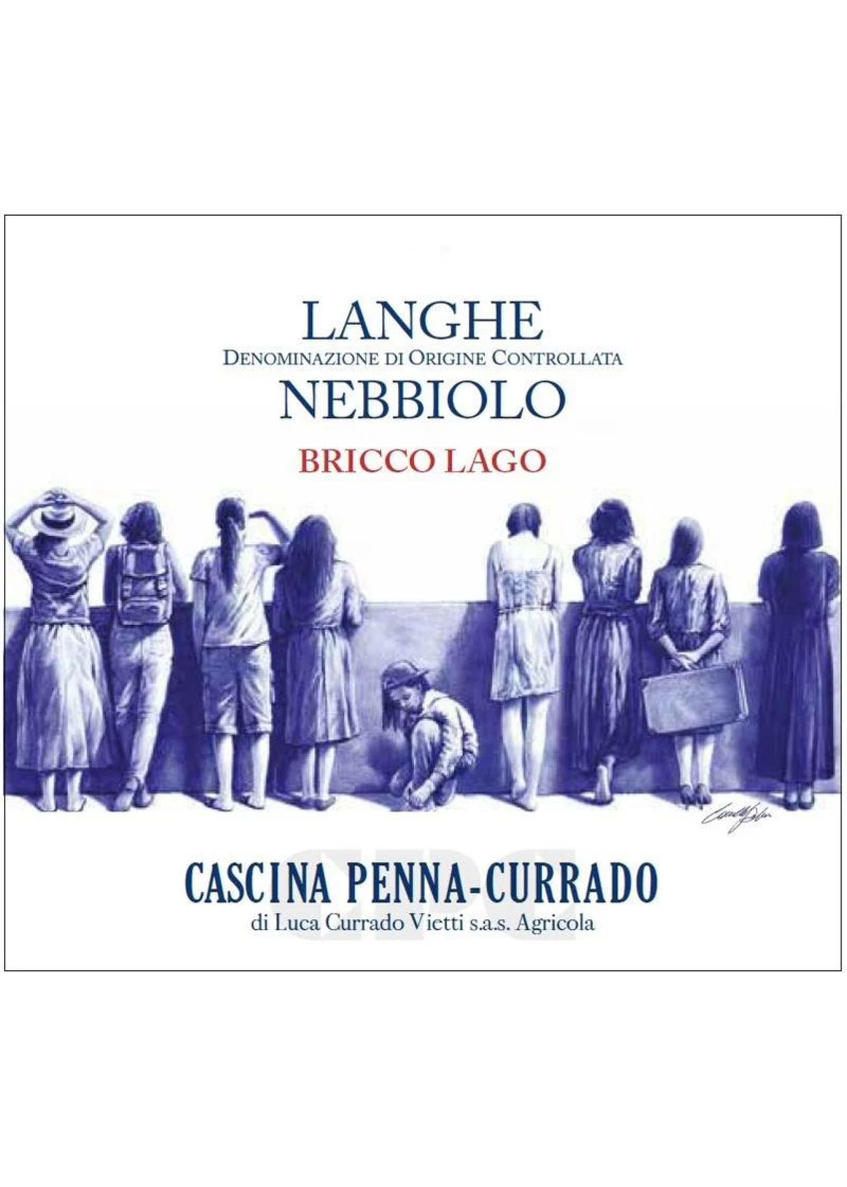 Cascina Penna-Currado 2023 'Bricco Lago' Langhe Nebbiolo 750ml