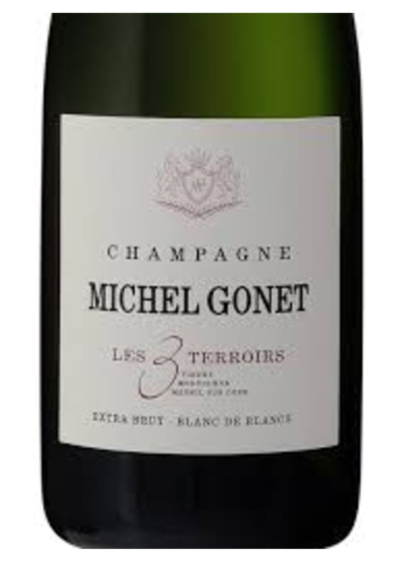 Michel Gonet 'Les 3 Terroirs' Blanc de Blancs Grand Cru Extra Brut Millesime 2019 750ml