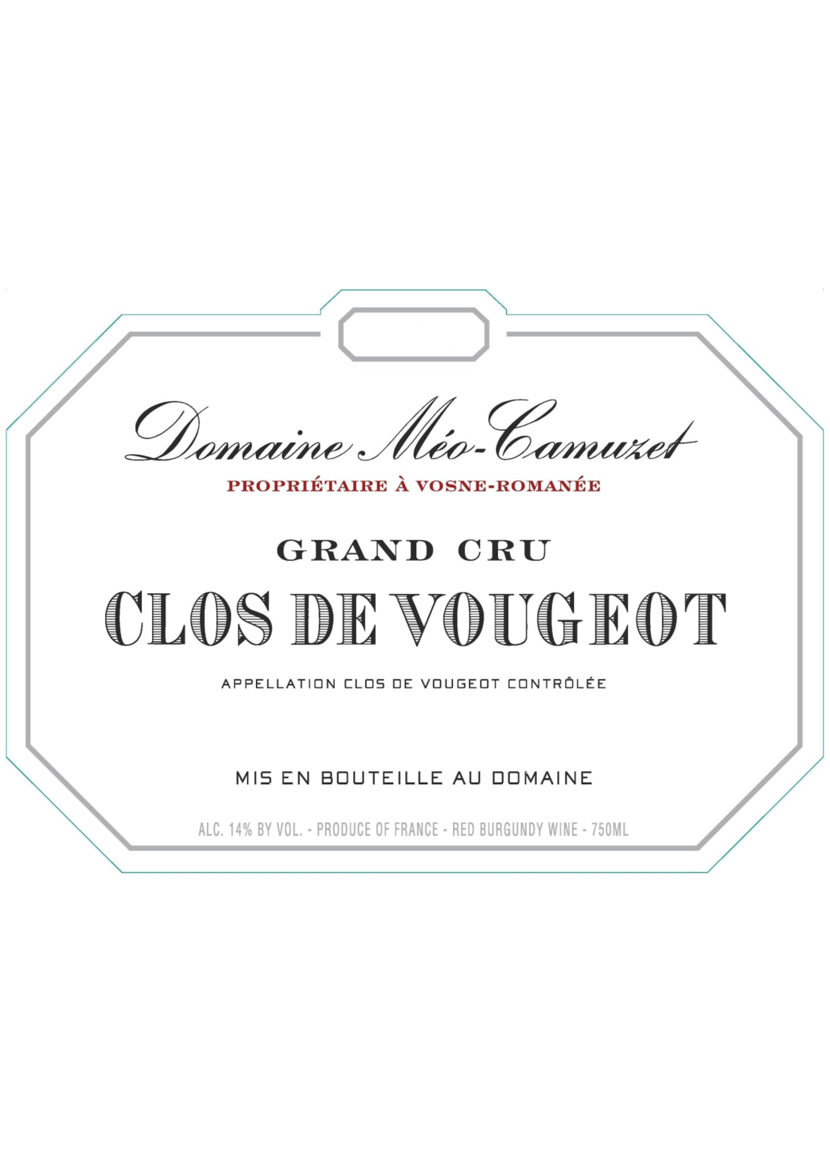 Meo-Camuzet 2022 Clos de Vougeot Grand Cru 750ml