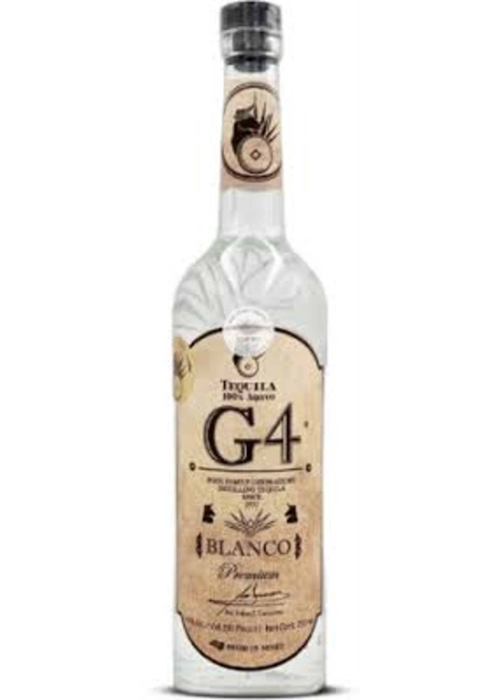 G4 Tequila Fermentada de Madera Blanco 750ml