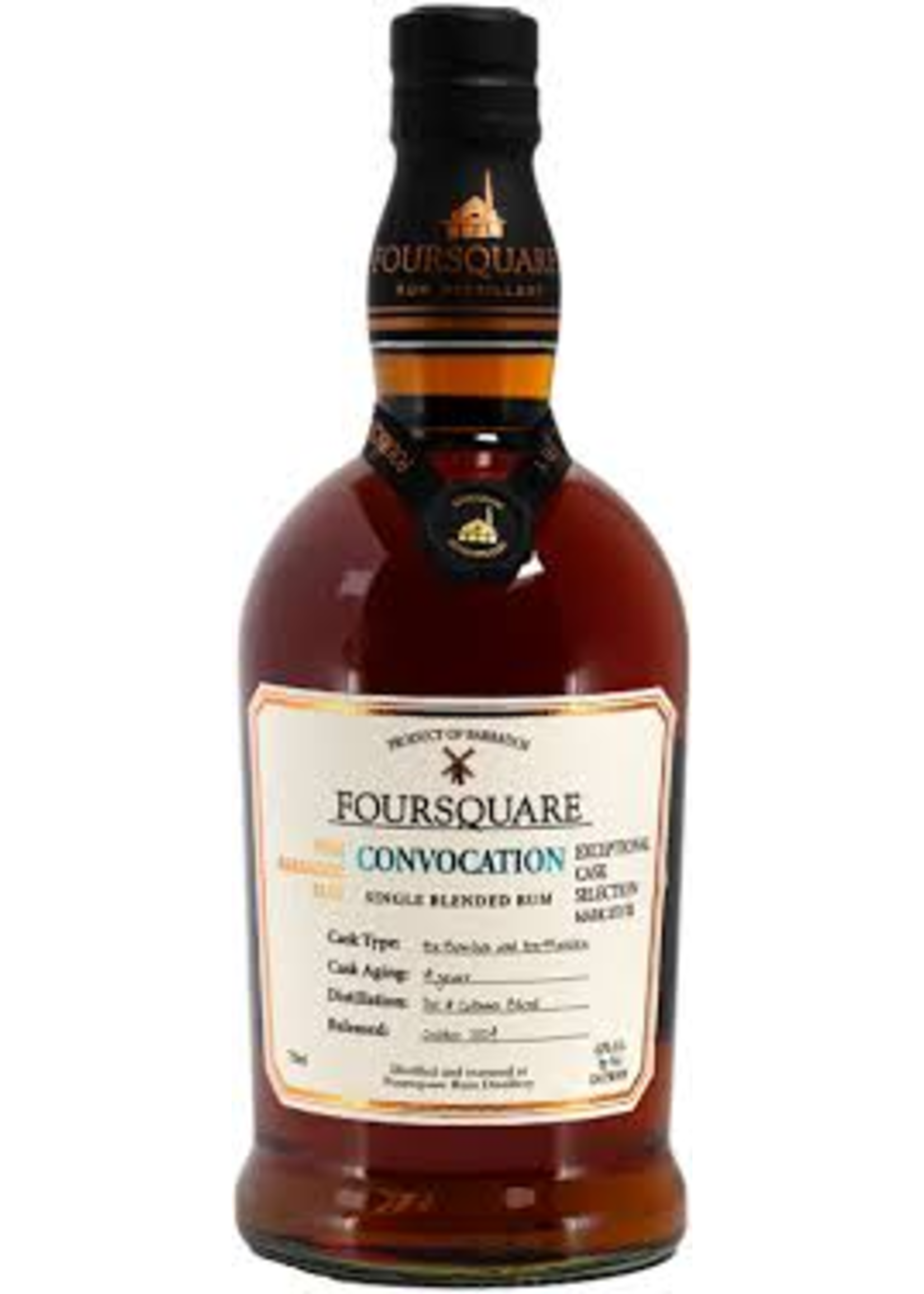 Foursquare Rum Distillery Exceptional Cask Selection Mark XXVIII 'Convocation' 14 Year Old Single Blended Rum 750ml