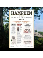 Hampden Estate Pagos Ex-Sherry Cask Old Single Jamaican Rum 750ml