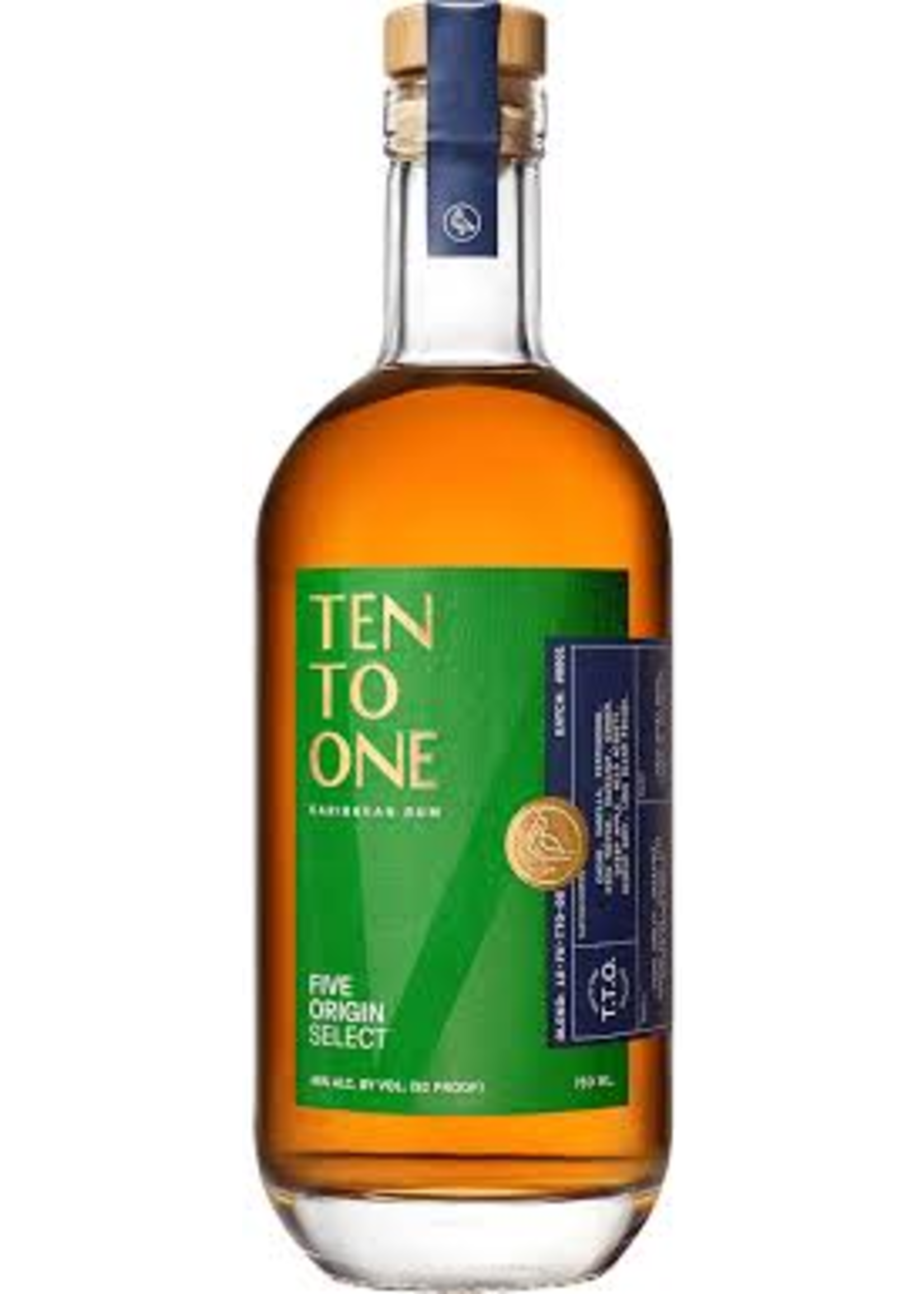 Ten to One Five Origin Select Dark Rum 750ml