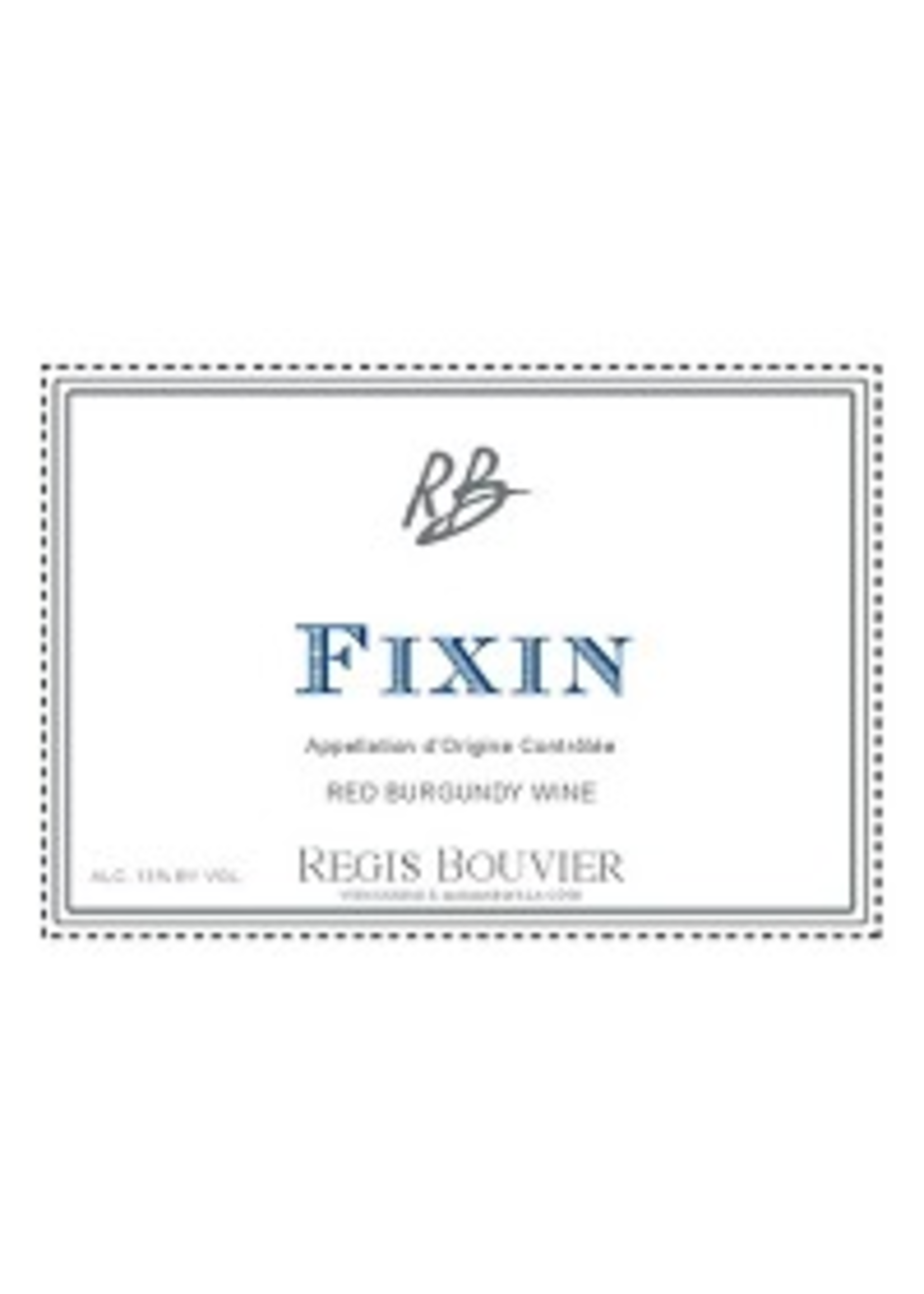 Regis Bouvier 2021 Fixin 750ml