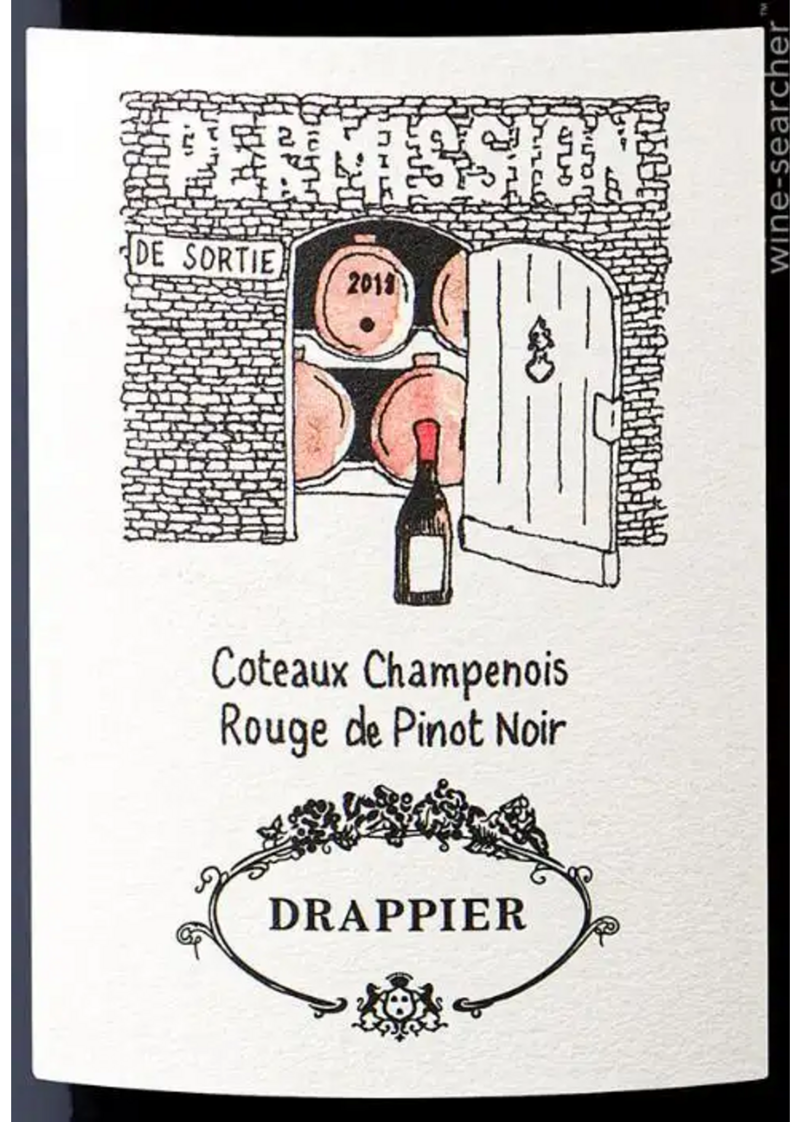 Drappier Coteaux Champenois 'Permission' Rouge de Pinot Noir 750ml