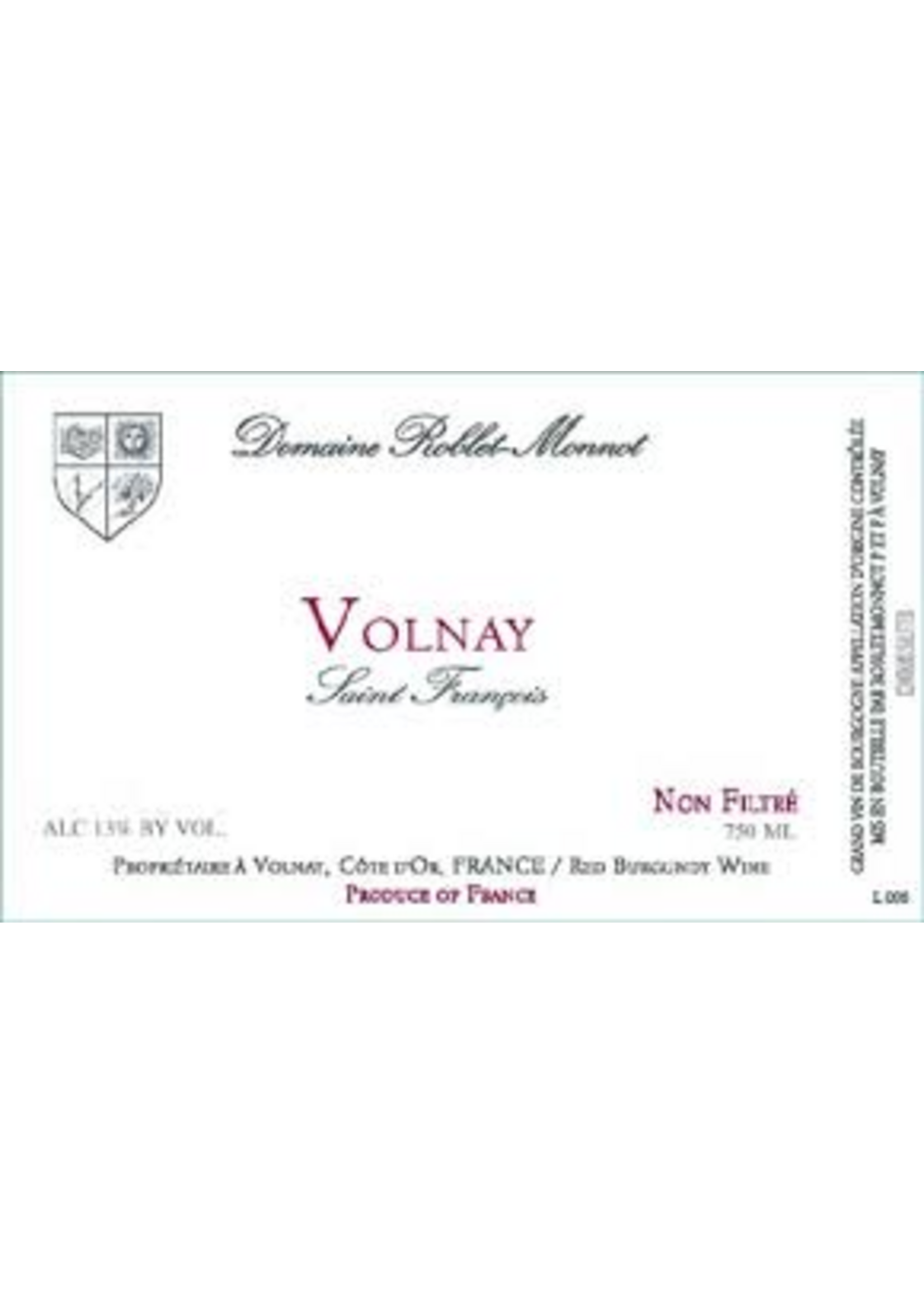 Roblet-Monnot 2021 Volnay Saint Francois 750ml