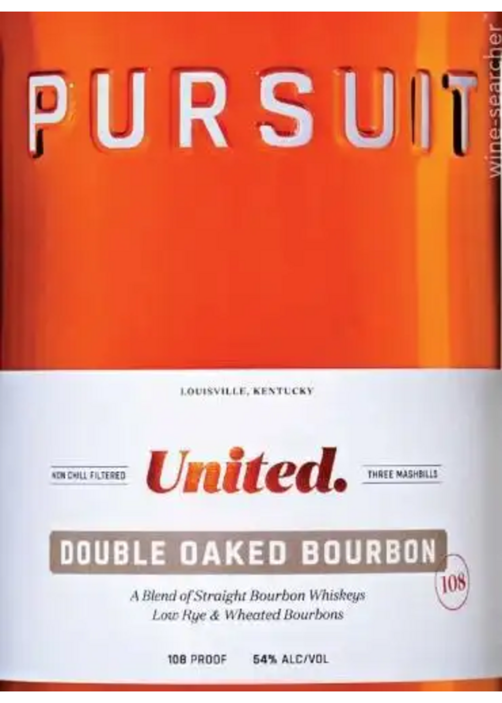 Pursuit United Double Oaked Straight Bourbon Whiskey 700ml