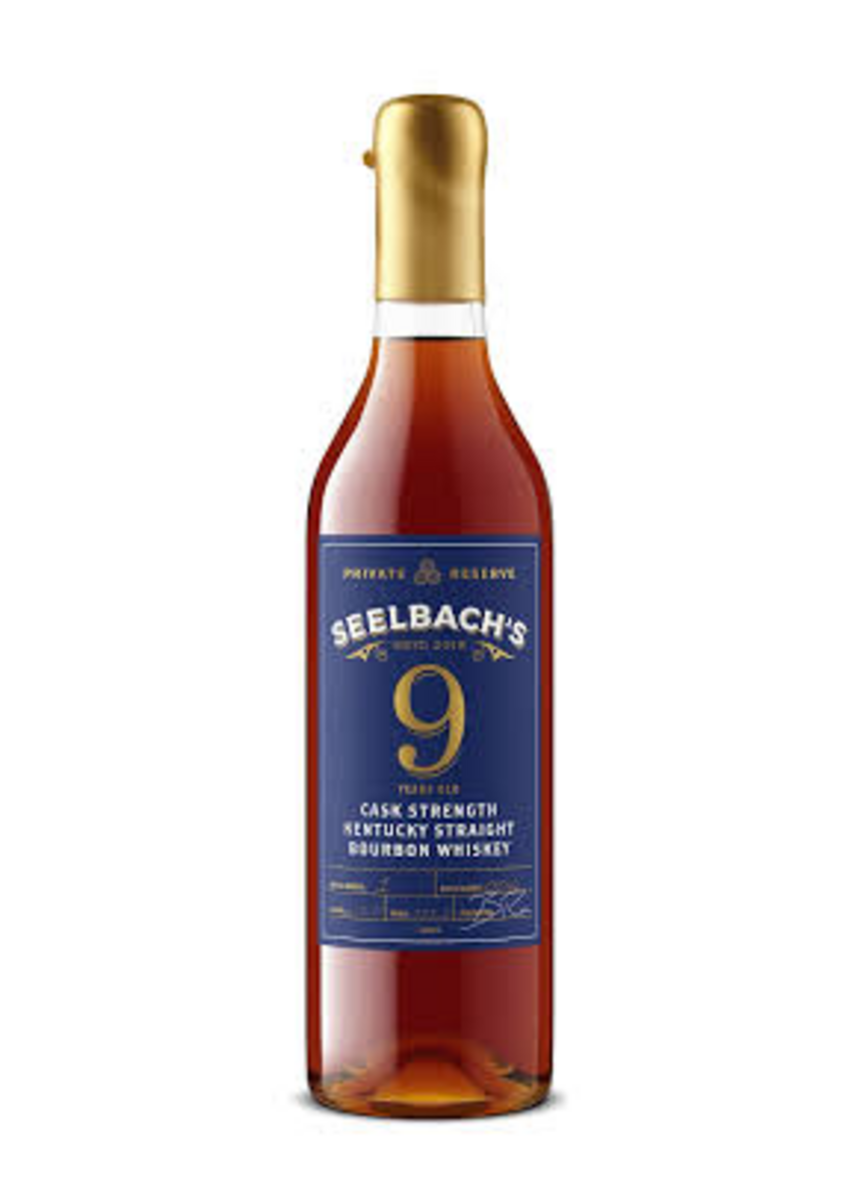 Seelbach's Private Reserve Cask Strength 9 Year Old Straight Bourbon Whiskey 750ml
