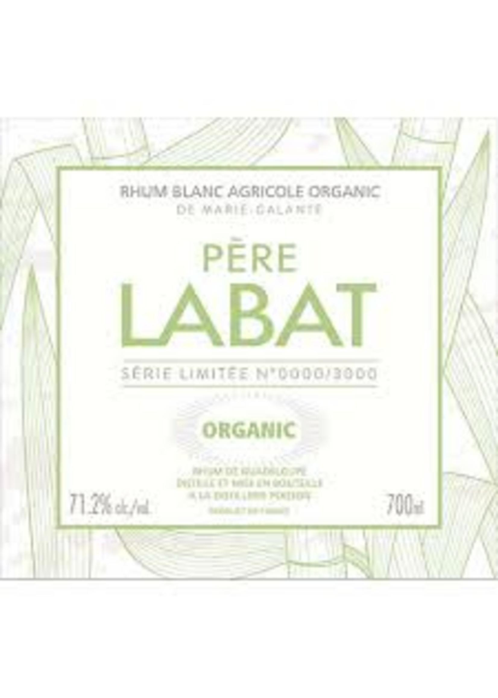 Pere Labat 'Organic' Rhum Blanc Agricole 700ml