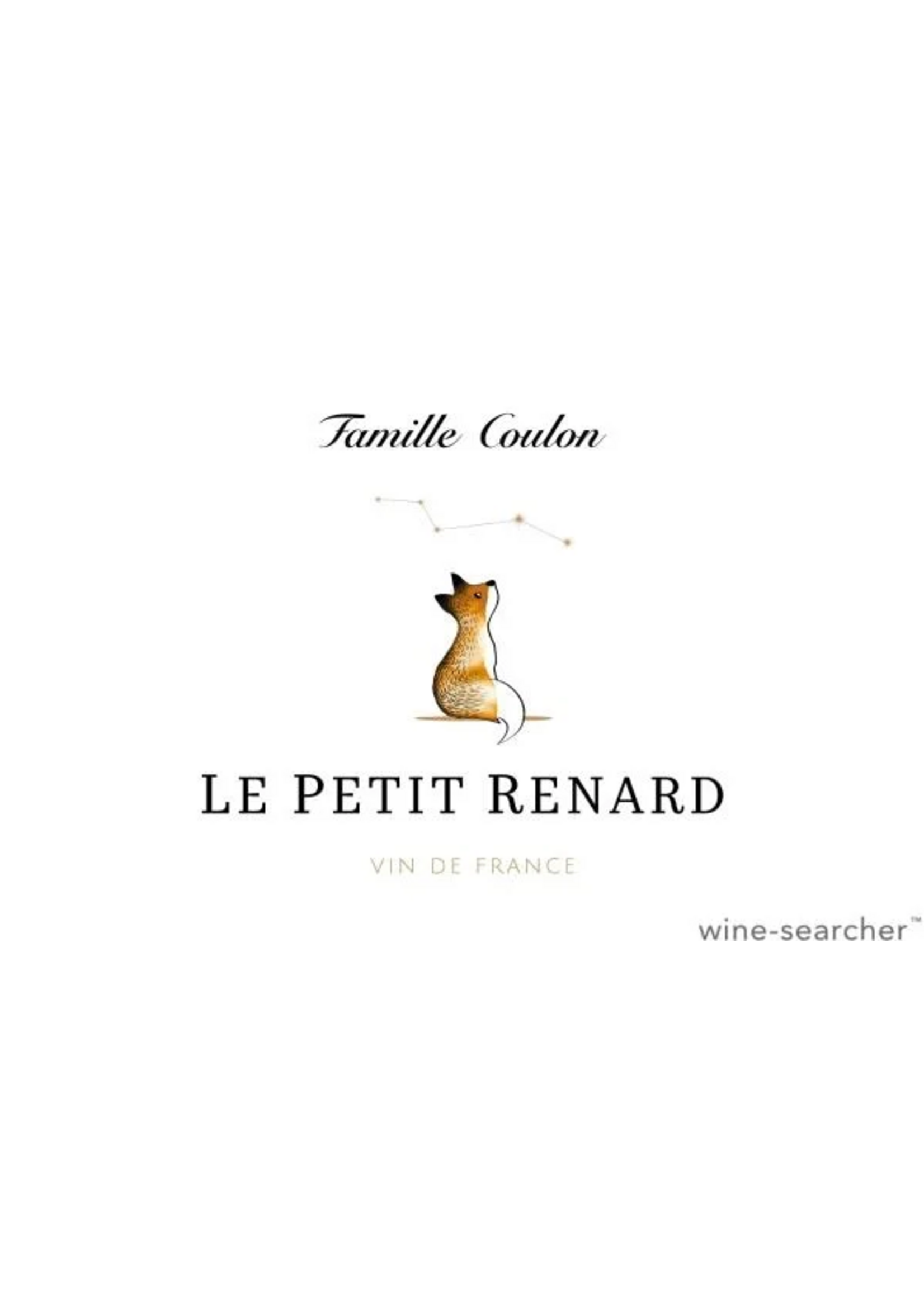 Famille Coulon 2023 Le Petit Renard Rouge 750ml