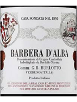 Comm G.B. Burlotto 2024 Barbera d'Alba 750ml