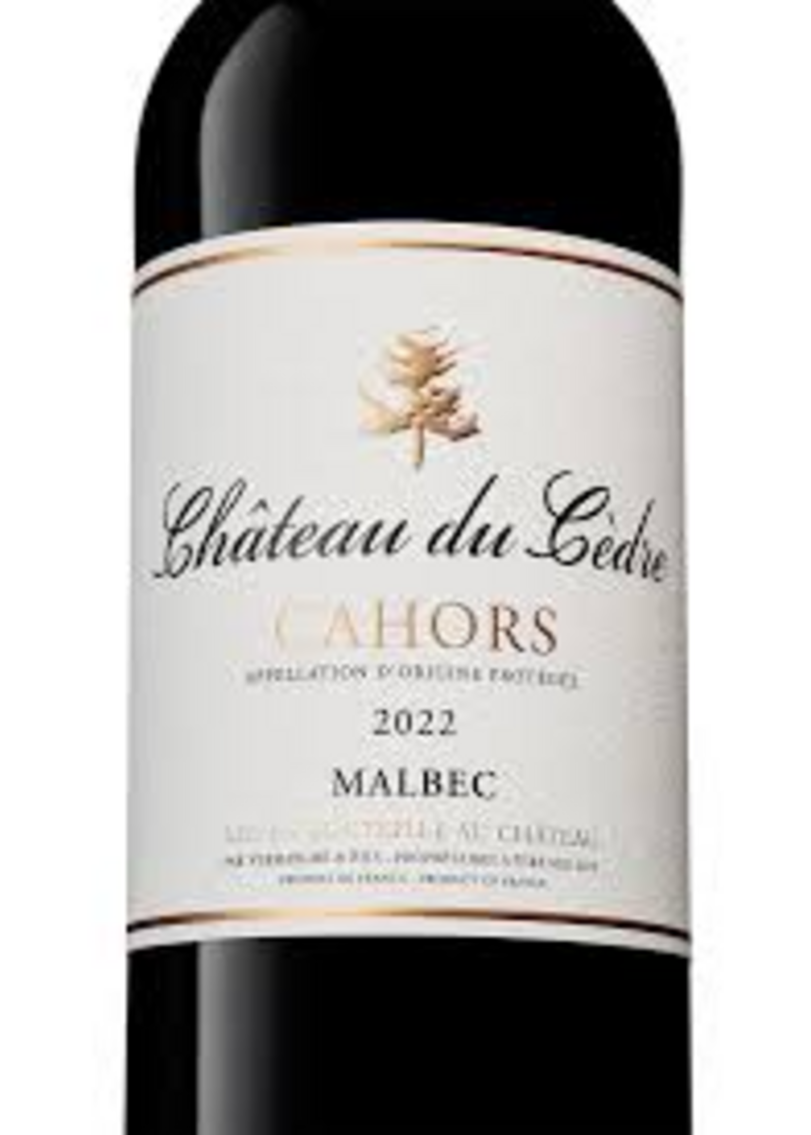Chateau du Cedre 2022 Malbec 750ml
